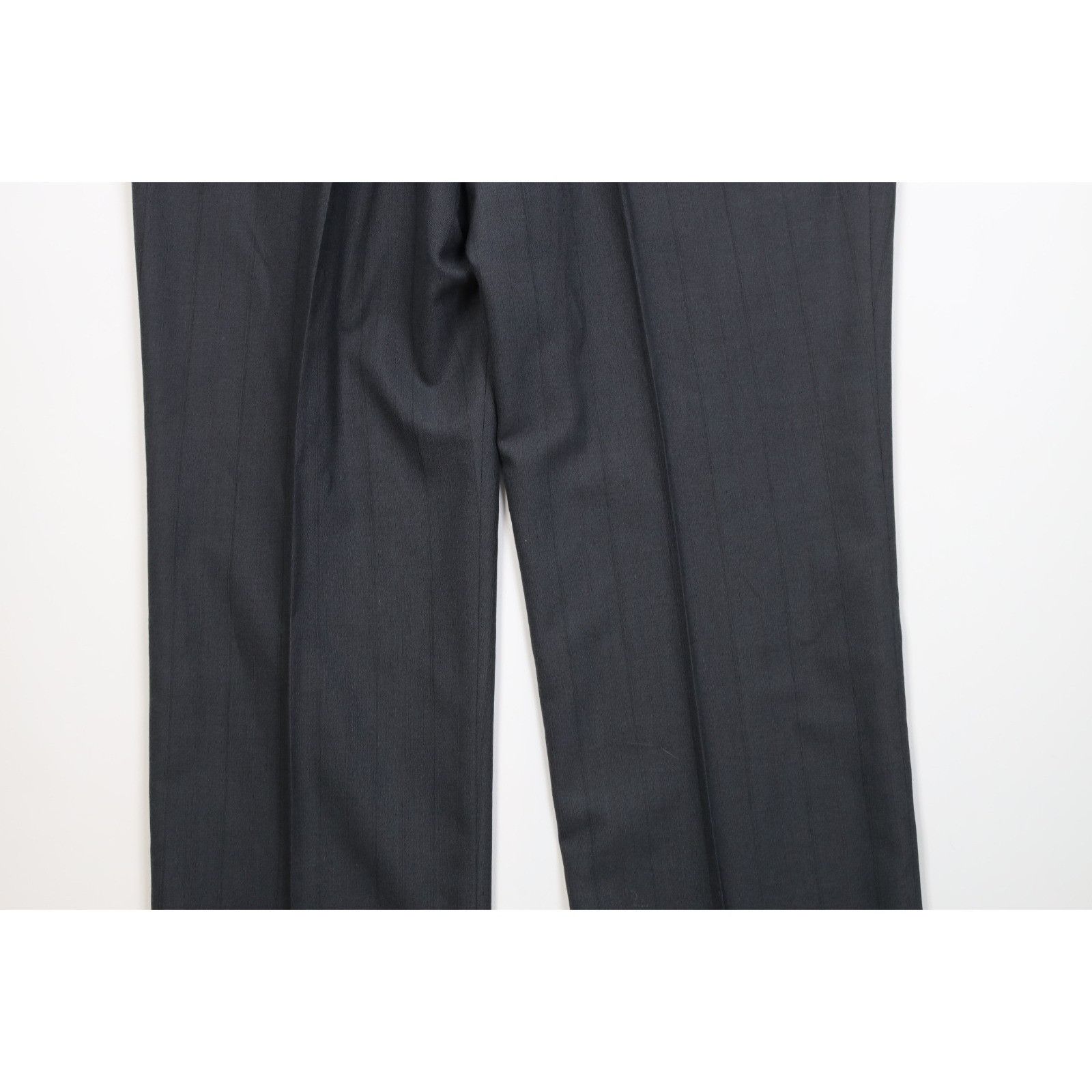 Vintage Vintage 90s Streetwear 2 Piece Wool Striped Suit Wedding Size 48R - 22 Thumbnail