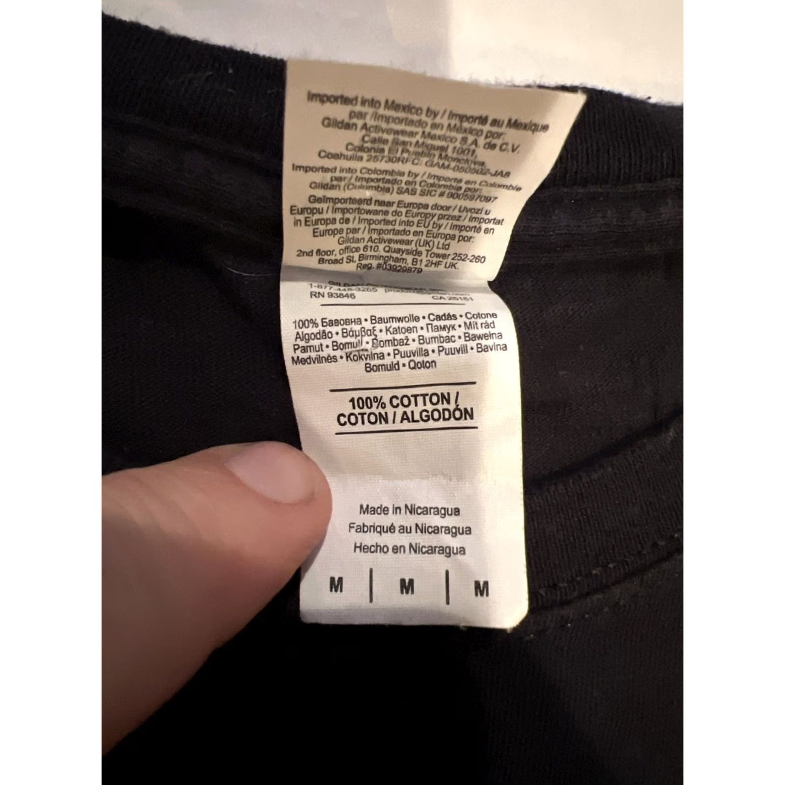 Gildan VINTAGE Gildan Heavy Cotton Shirt Tequila Drinker Horror Logo M Black Mens Limited Edition Fall Spring Summer Winter 202X Size US M / EU 48-50 / 2 - 7 Thumbnail