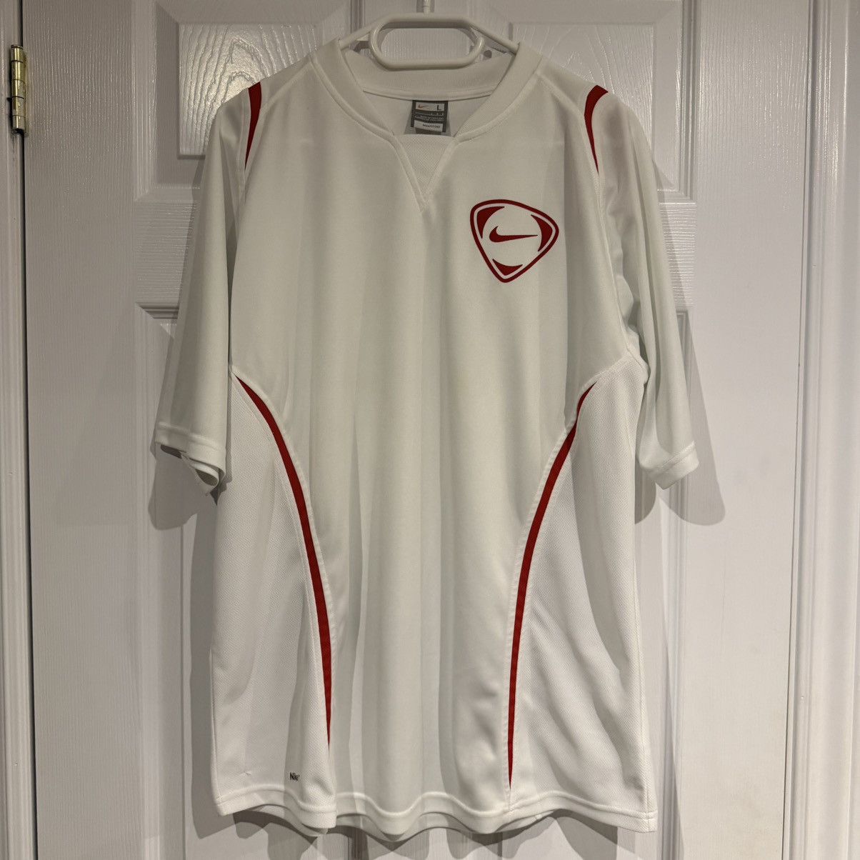 Nike White nike tiempo vintage jersey Size US L / EU 52-54 / 3 - 3 Thumbnail
