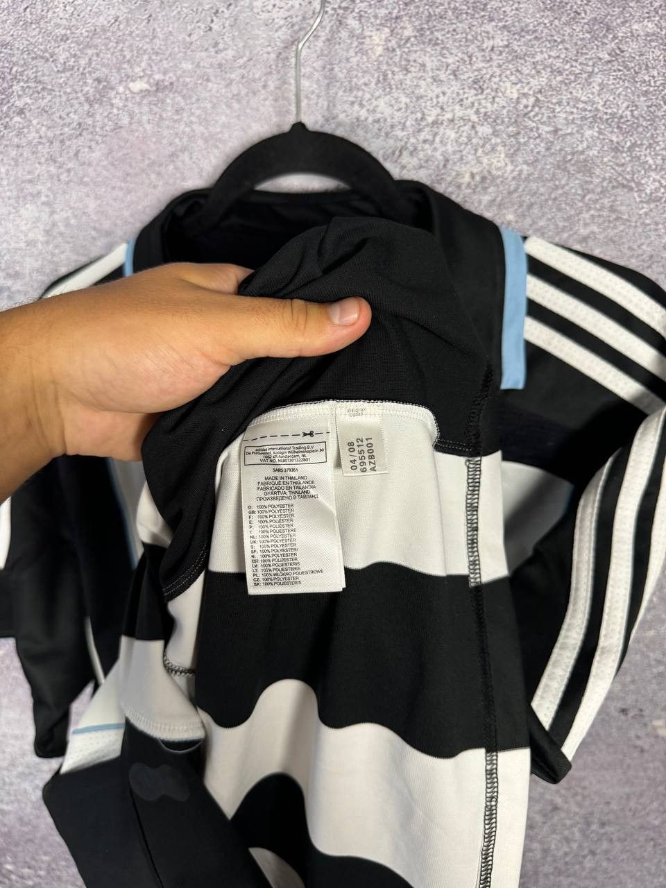 Adidas Vintage Newcastle United 2007/08 Home Adidas Soccer Jersey Size US L / EU 52-54 / 3 - 9 Thumbnail