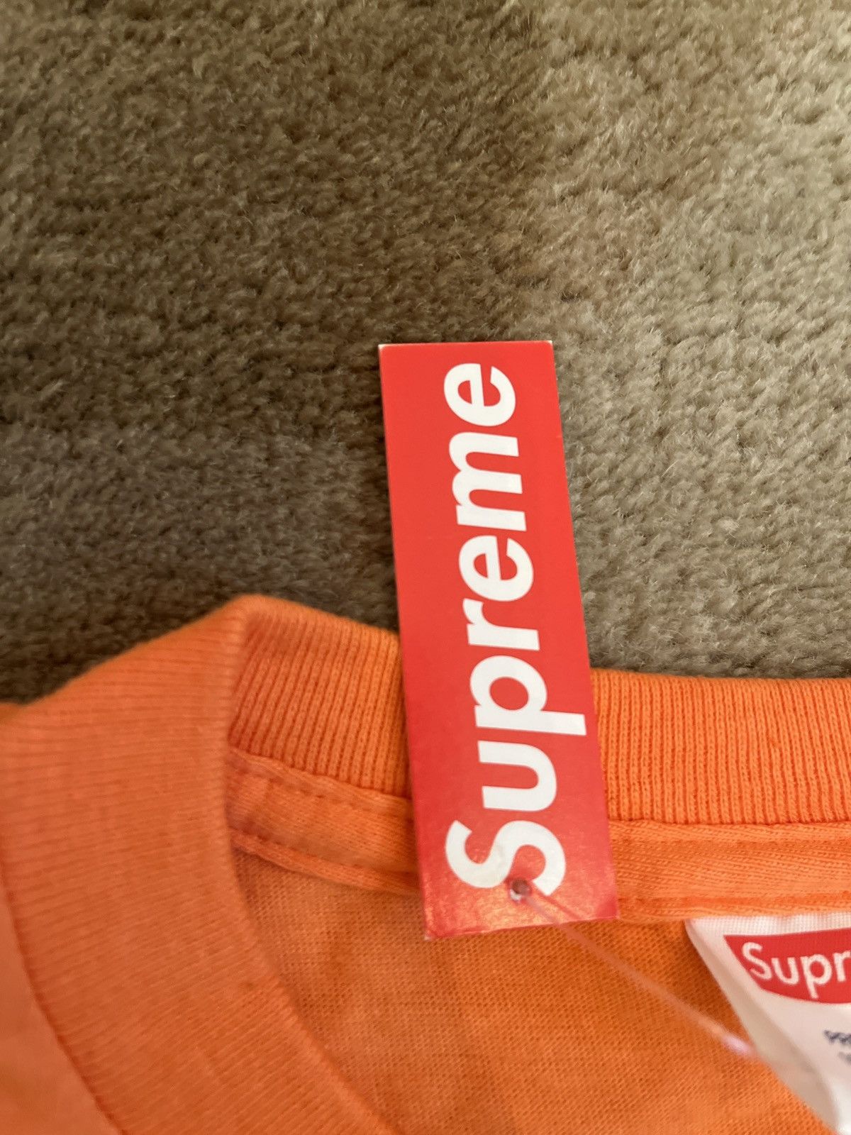 Supreme Kate Moss Orange Tee Size US L / EU 52-54 / 3 - 6 Thumbnail