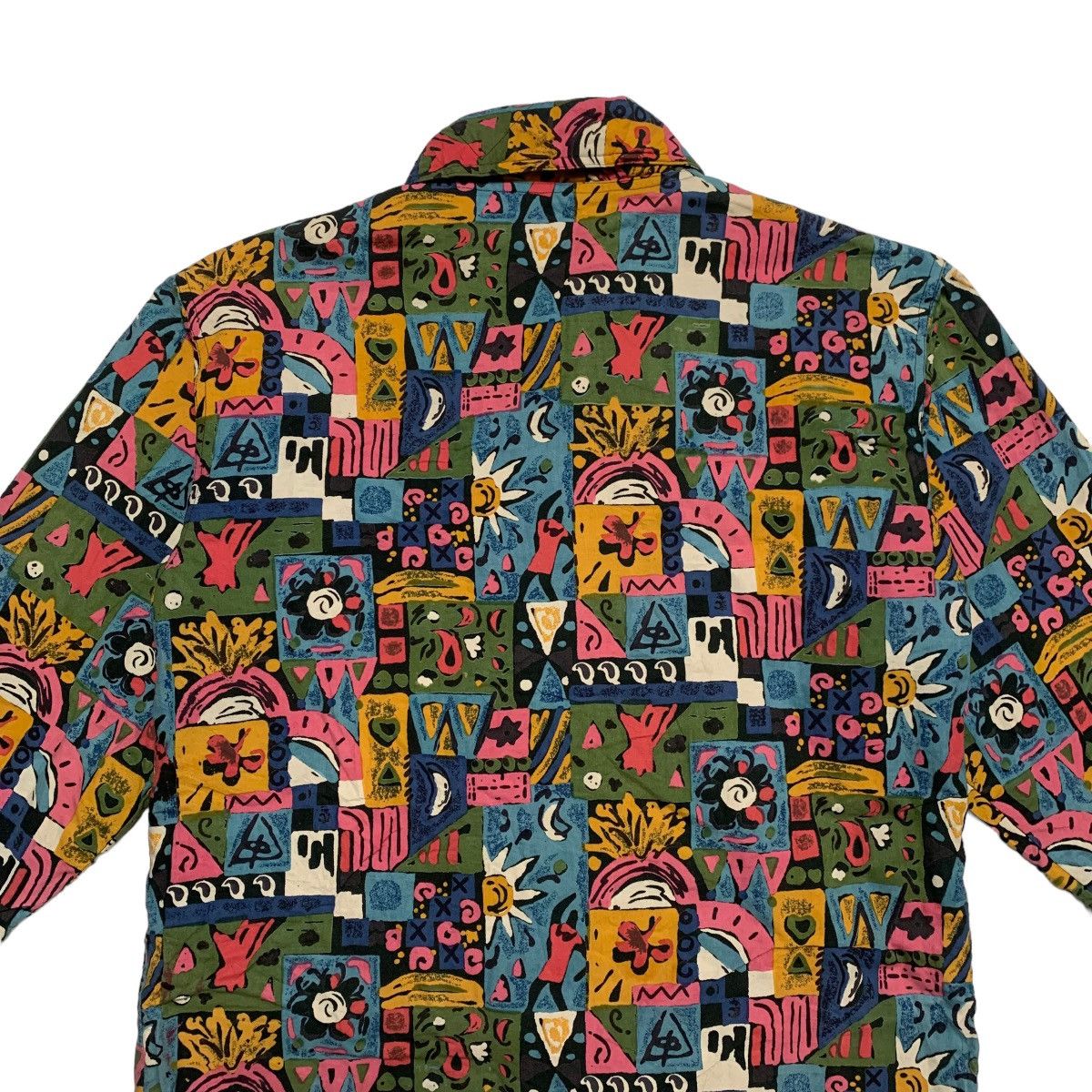Japanese Brand Japanese Brand Nice Design Multicolor Fullprint Jacket Size US L / EU 52-54 / 3 - 10 Thumbnail