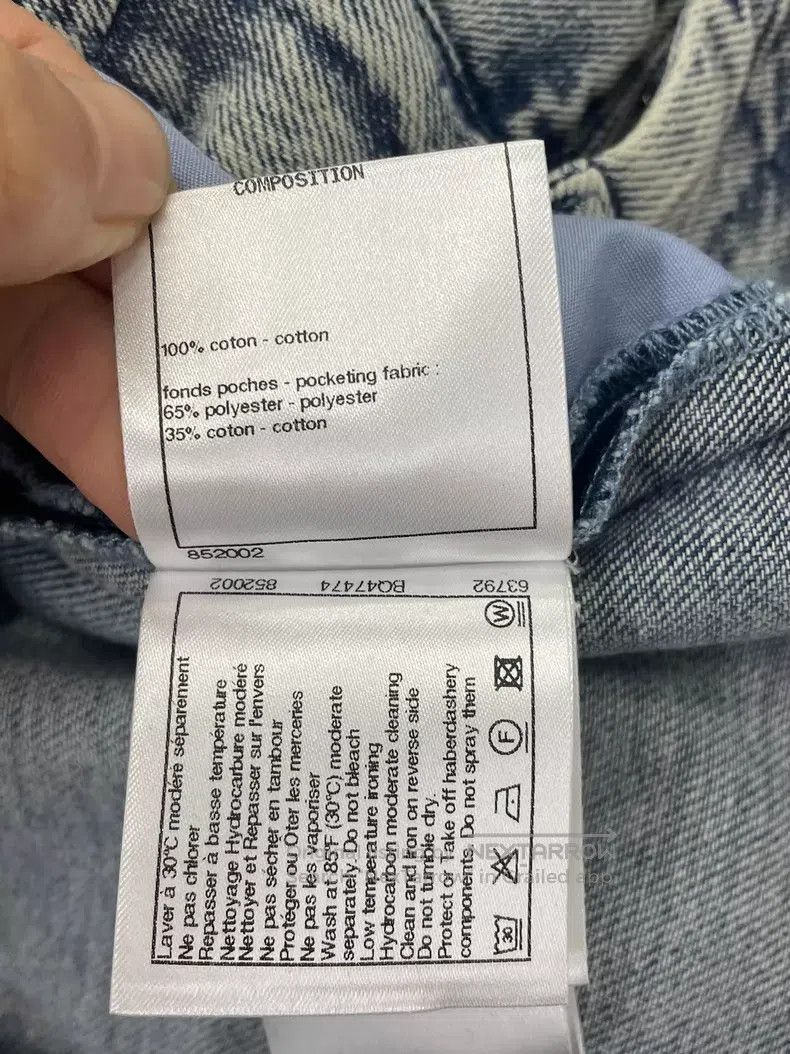 Chanel Chanel Light blue lace jeans Size 24" / US 00 / IT 34 - 6 Thumbnail
