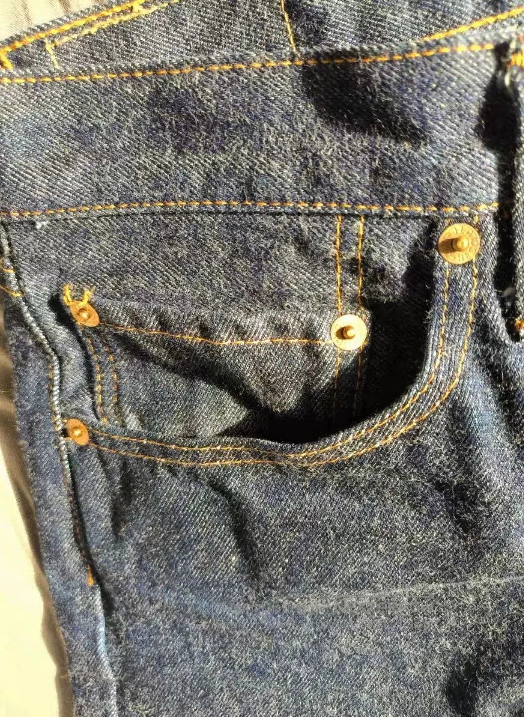 RESOLUTE RESOLUTE 710 Raw Denim Jeans. Size US 32 / EU 48 - 5 Thumbnail