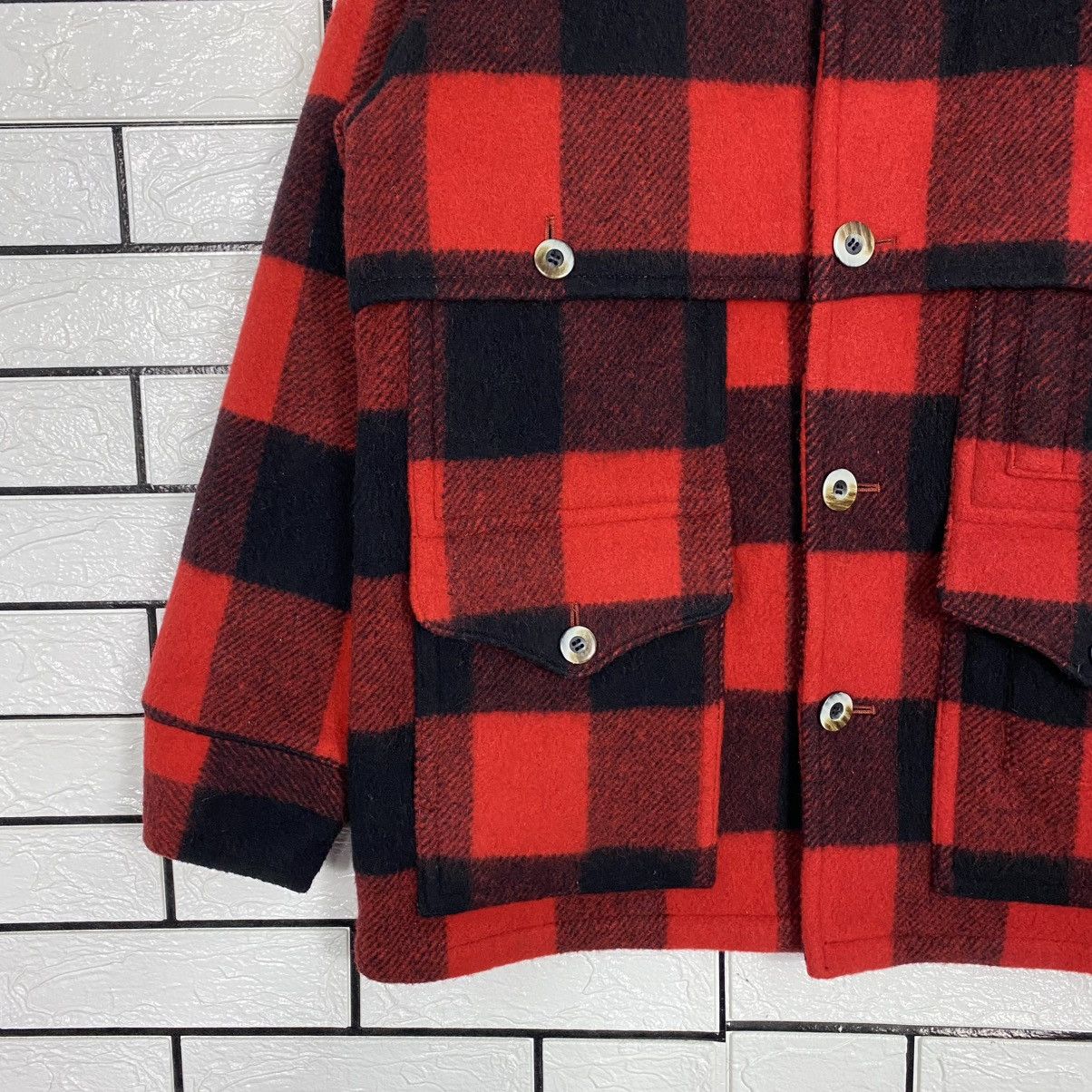 Japanese Brand 🔥VINTAGE WOOL MACKINAW JACKET VOX TARTAN DESIGN ISSEY MIYAKE Size US M / EU 48-50 / 2 - 4 Thumbnail
