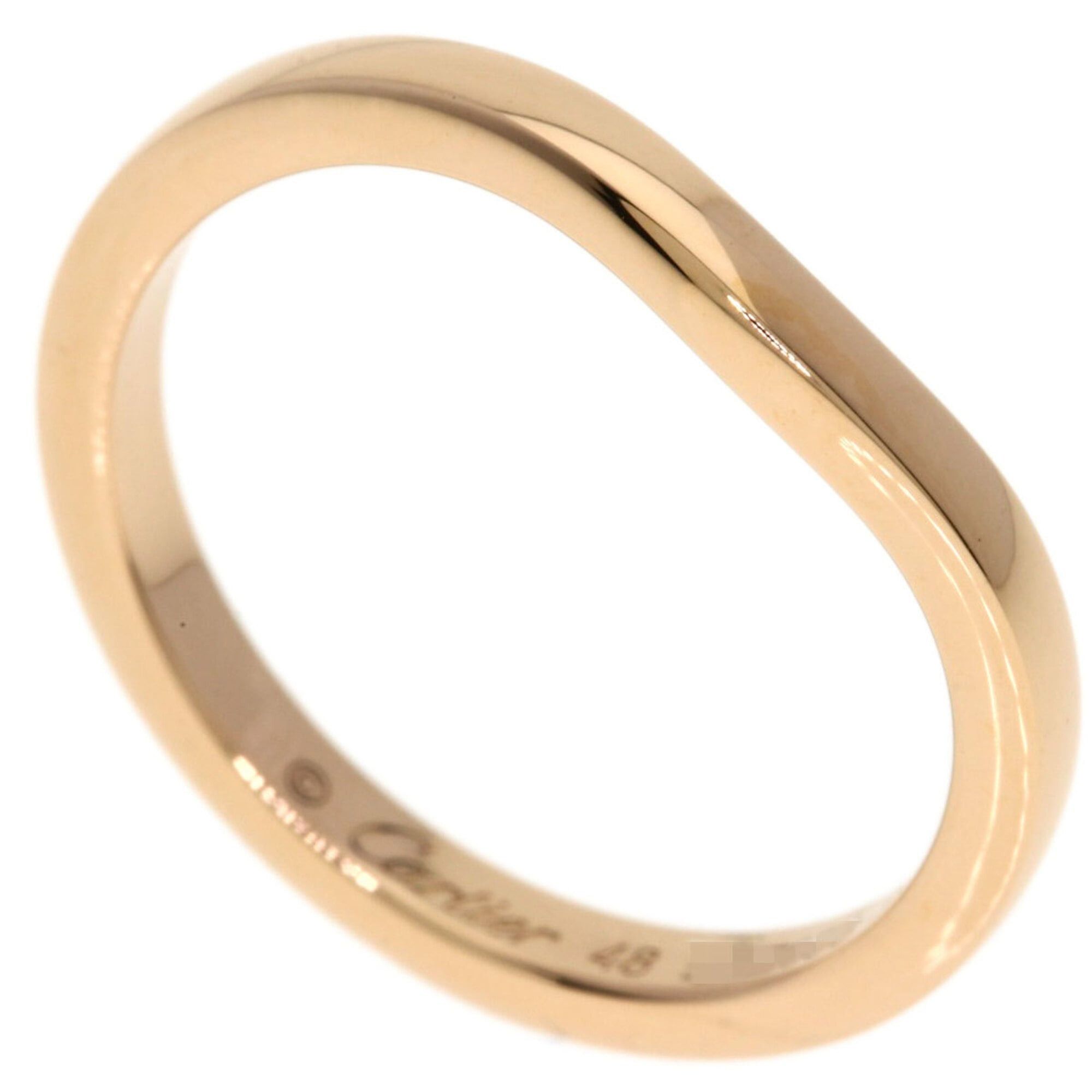 Cartier Cartier Ballerina Curve #48 Ring, 18K Pink Gold, Women's. Size ONE SIZE - 1 Thumbnail