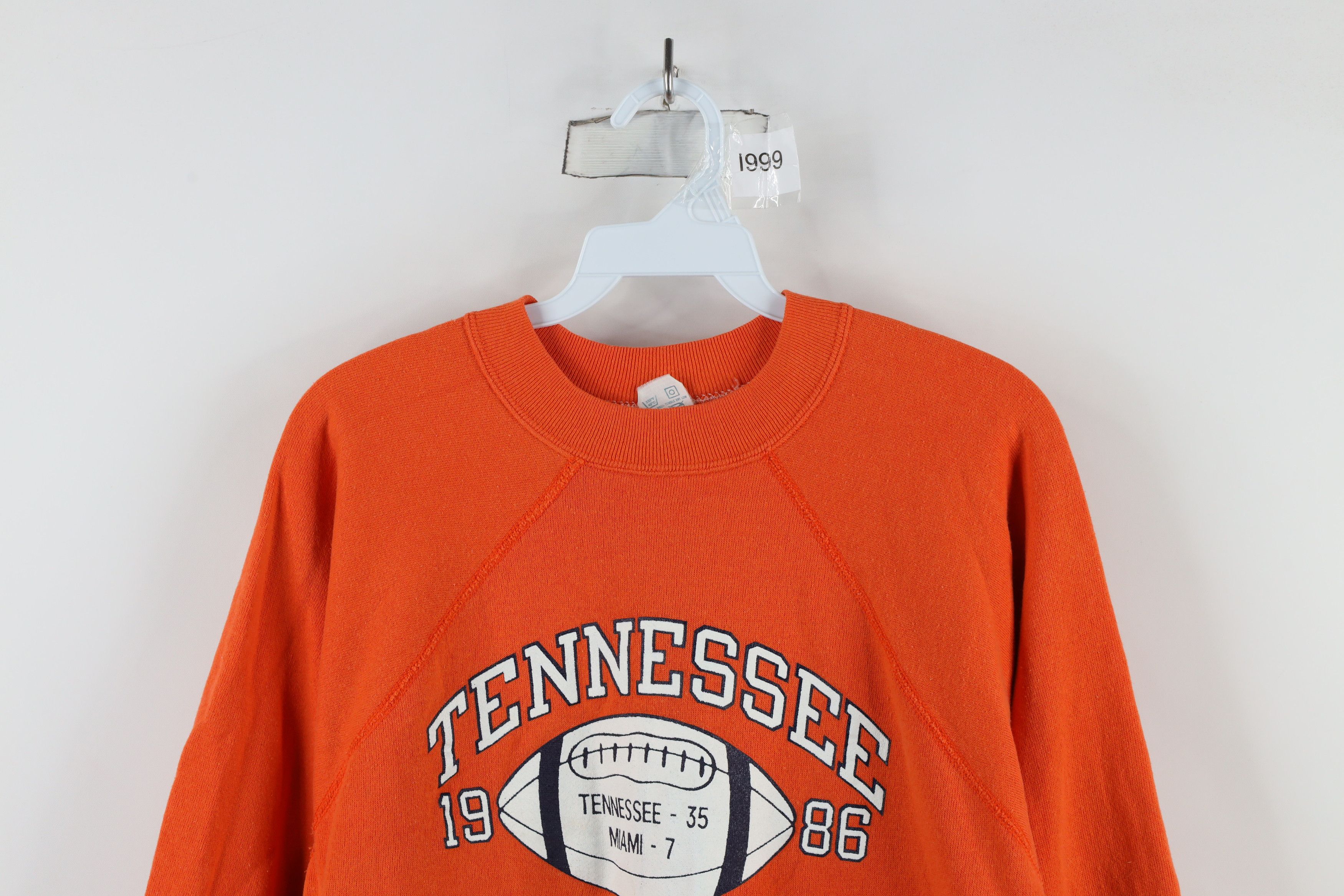 Champion × Vintage Vintage 80s Champion University of Tennessee Sweatshirt Size L / US 10 / IT 46 - 2 Thumbnail