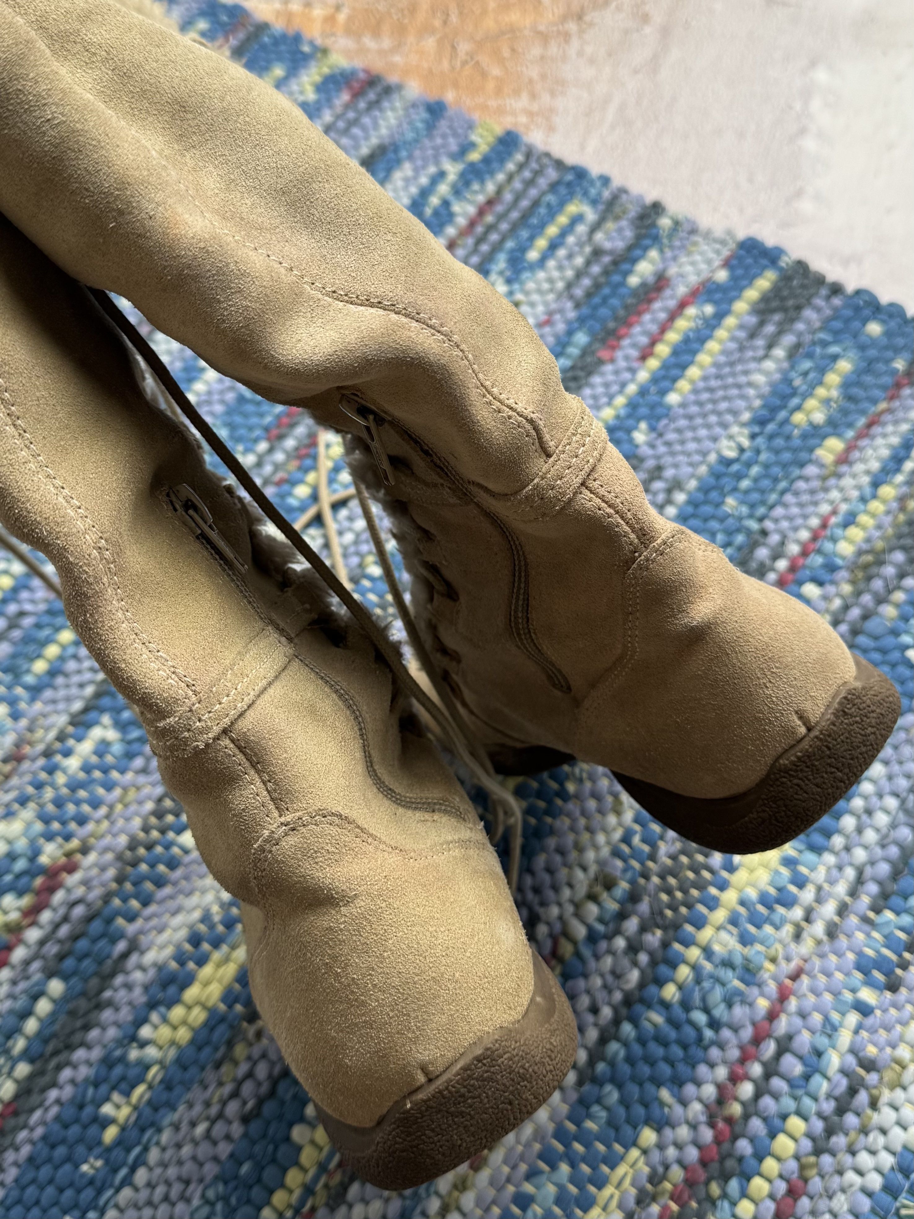 Vintage Vintage Suede Boots With Bondage A8(V1)D15 Size US 6 / IT 36 - 9 Thumbnail
