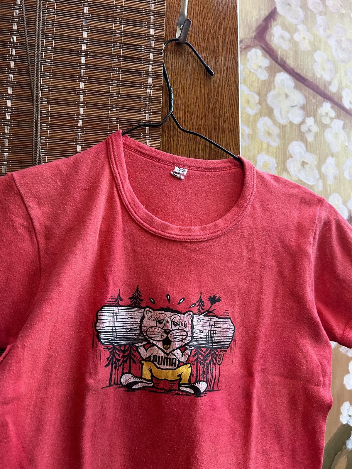 Puma × Vintage Rare 70’s PUMA Graphic T-shirt Made In Portugal Size US M / EU 48-50 / 2 - 3 Thumbnail