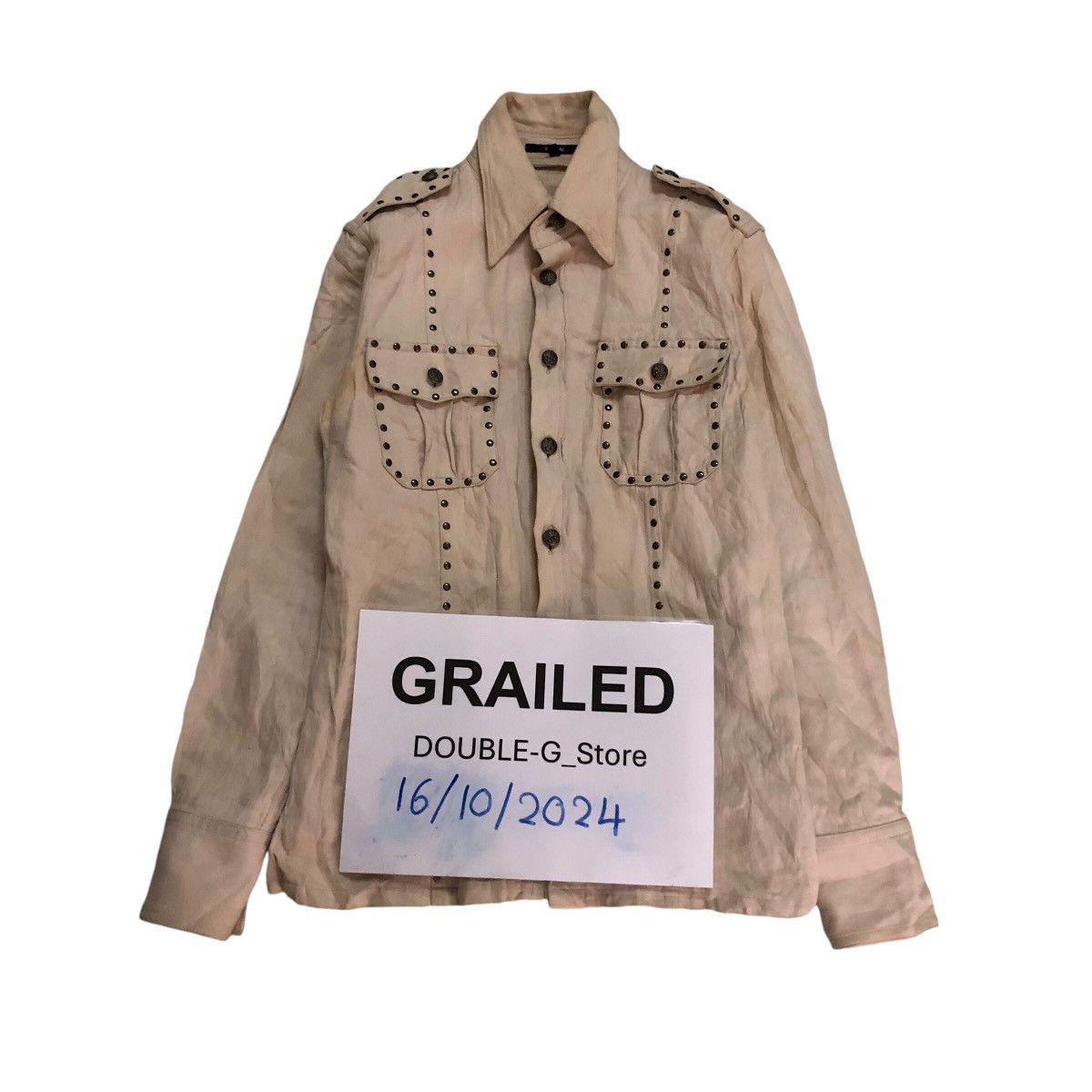 Japanese Brand 📌Vintage Shellac Western Design Cowboy Button Jacket Size US M / EU 48-50 / 2 - 1 Thumbnail