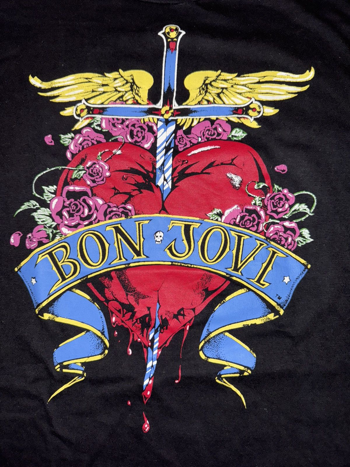 Other Vintage Bon Jovi 00s t shirt men 2 sided graphic Size US XL / EU 56 / 4 - 3 Thumbnail