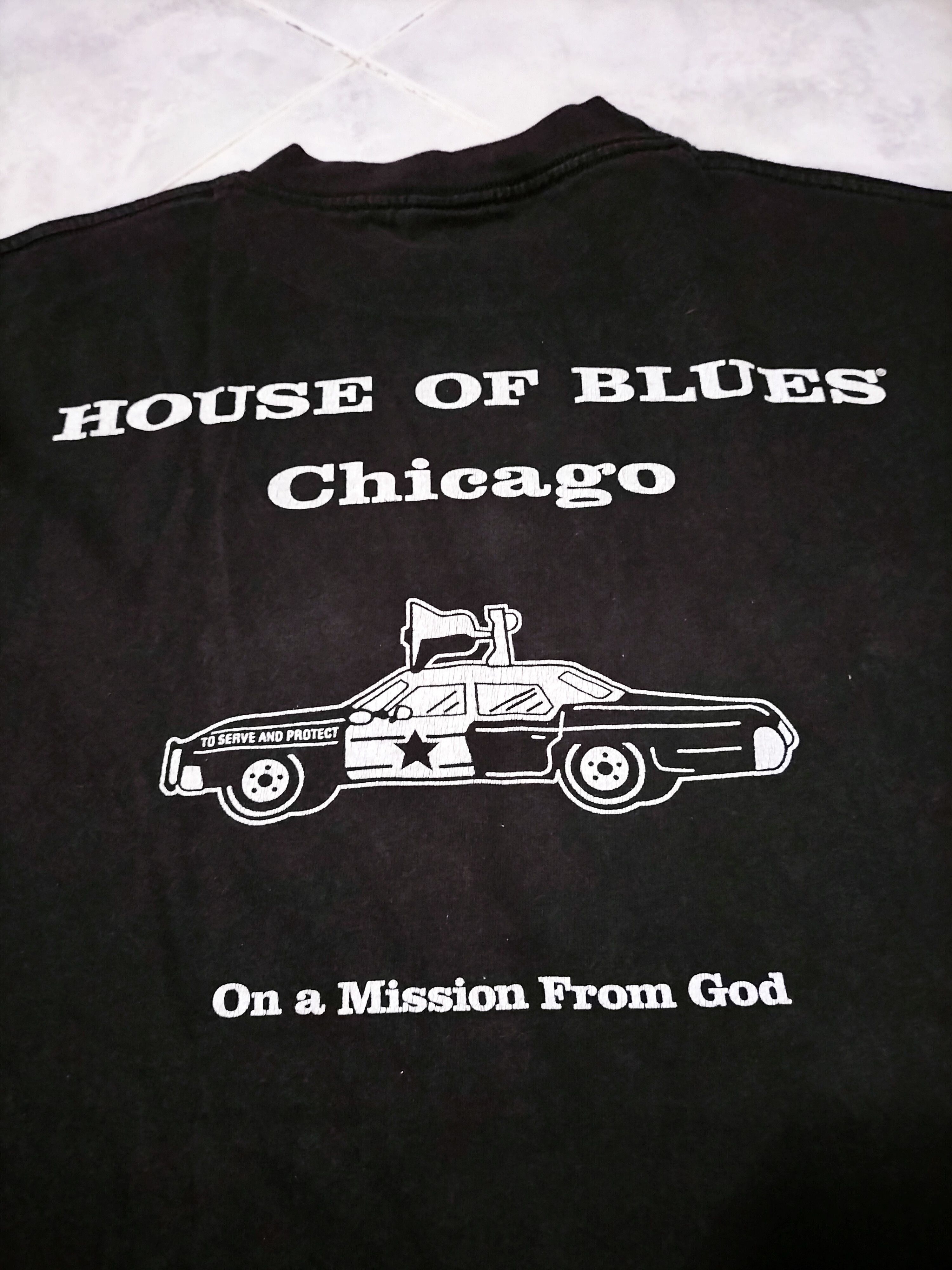 Band Tees Vintage Blues Brothers House Of Blues Chicago Size US XL / EU 56 / 4 - 2 Thumbnail