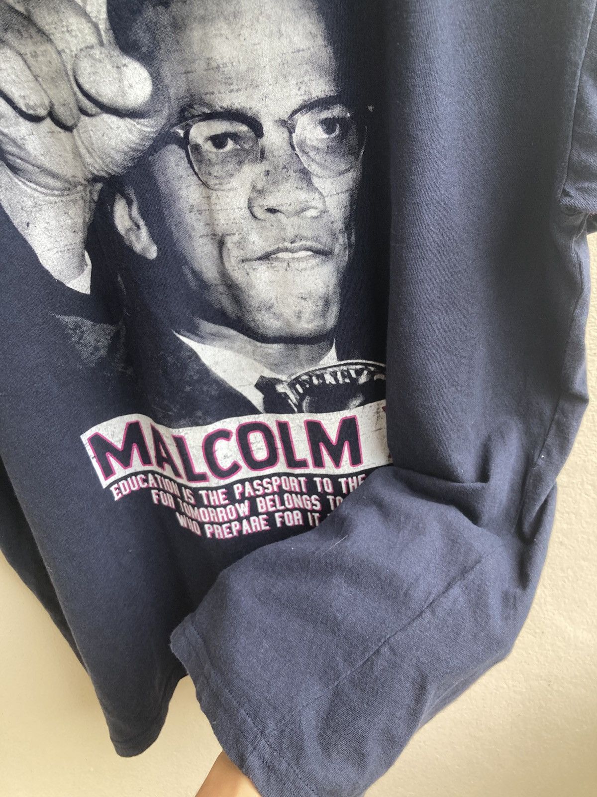 Vintage Vintage Malcom X 90s Size US XL / EU 56 / 4 - 5 Thumbnail