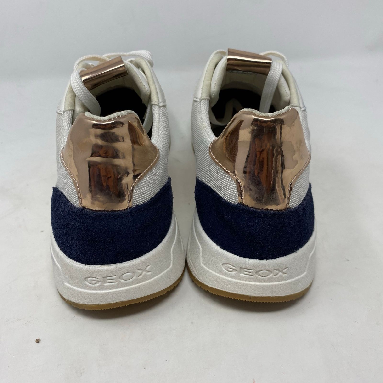 Geox Geox D Bulmya Sneaker White Trainners Shoes Womens Size 8 Size US 8 / IT 38 - 5 Thumbnail