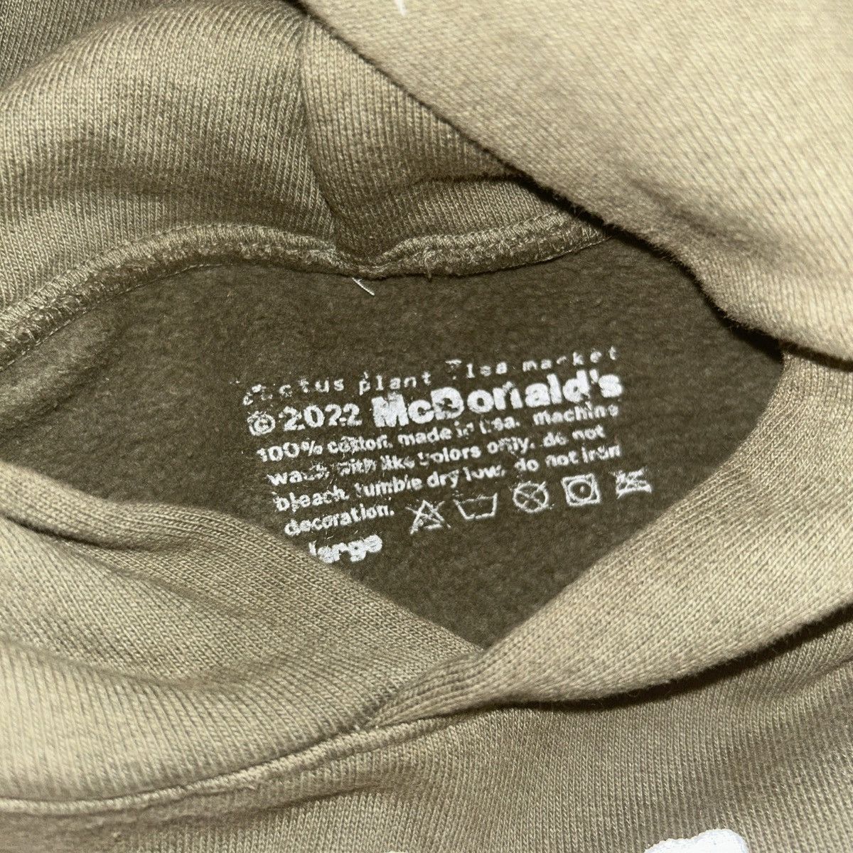 Cactus Plant Flea Market Cactus Plant Flea Market X McDonald’s Seeing Double Hoodie Size US L / EU 52-54 / 3 - 3 Thumbnail