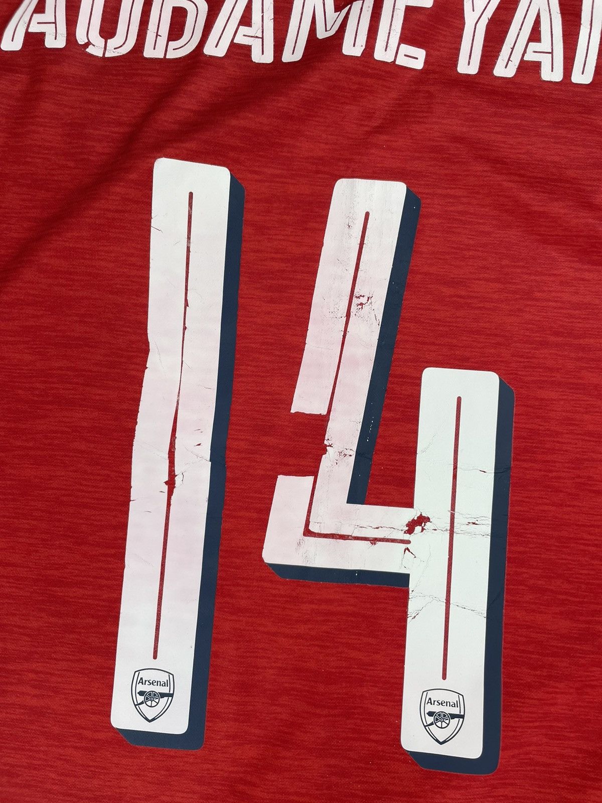 Puma × Vintage AUBAMEYANG Vintage Arsenal 2018/19 Puma Jersey y2k blokcore Size US L / EU 52-54 / 3 - 11 Thumbnail