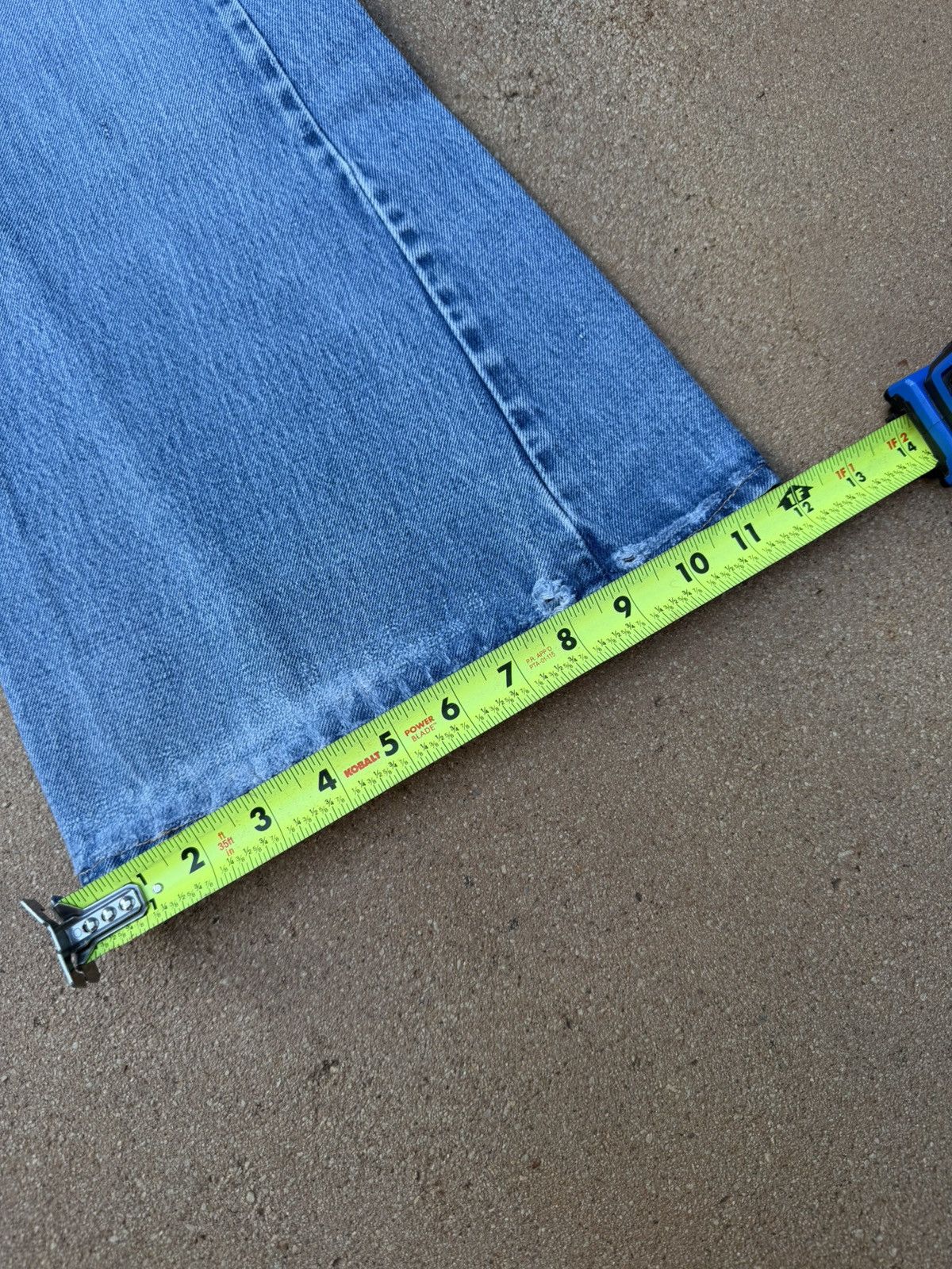 Levi's Vtg 70’s Levi’s 684 Orange Tab Bellbottom Flare Jeans 31x31 Size US 31 - 12 Thumbnail