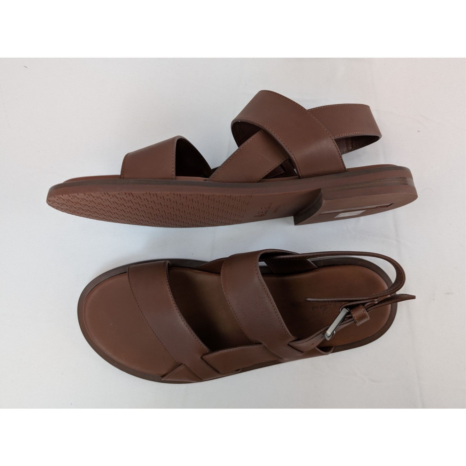 Loro Piana o1rshd1 Slide Sandal Walk Kudu in Aestival Brown Size US 12 / EU 45 - 1 Thumbnail