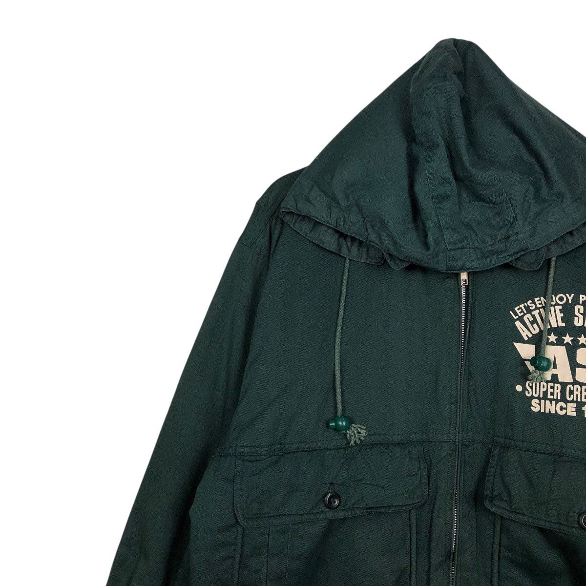 Hysteric Glamour 📌Vintage Biker Bomber Jacket Swooplex Big Logo Embroidery Size US L / EU 52-54 / 3 - 8 Thumbnail