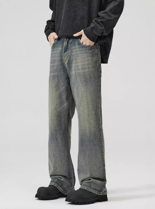 Japanese Brand × Jean American washed distressed baggy bootcut jeans Size US 32 / EU 48 - 2 Thumbnail