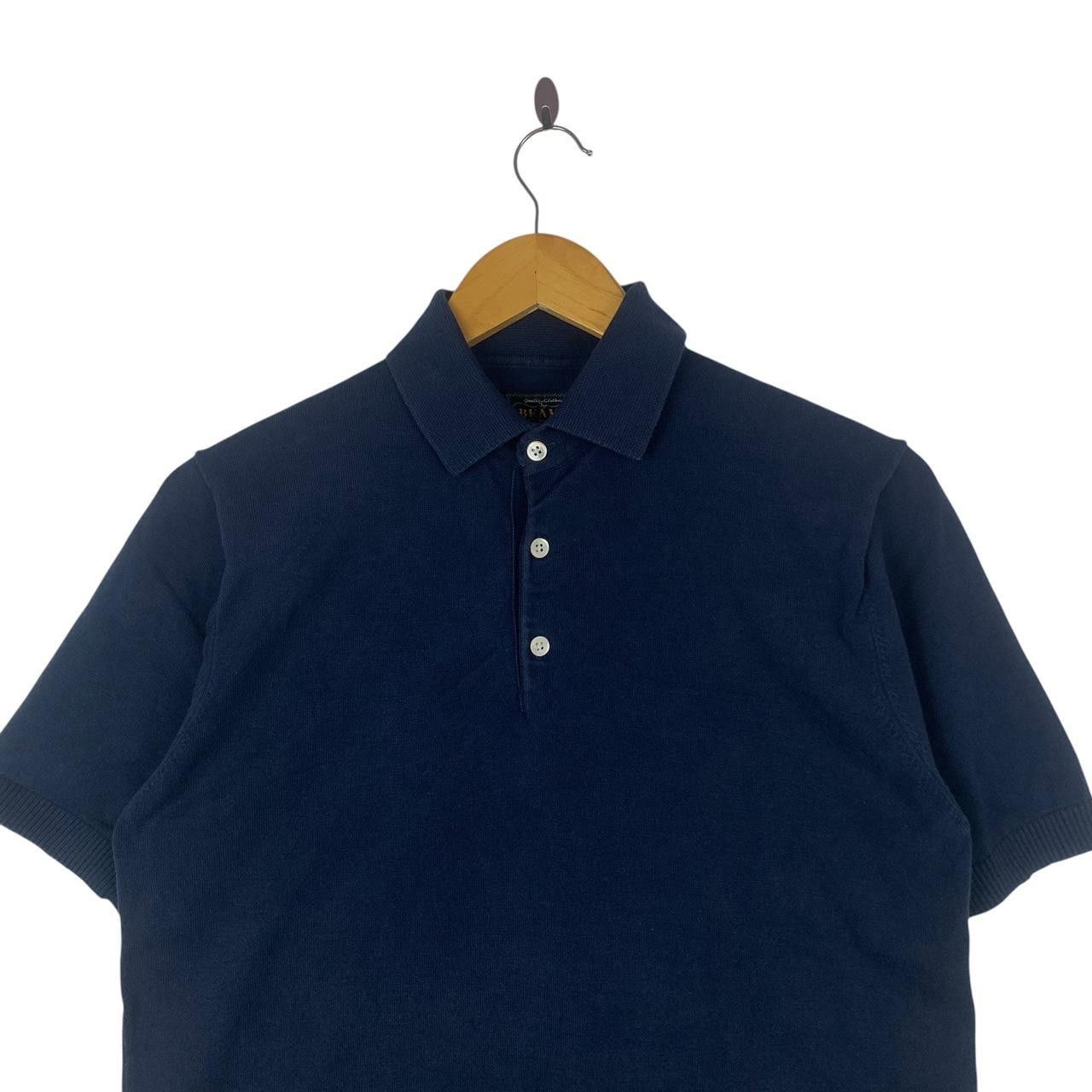 Beams Plus Vintage BEAMS PLUS JAPAN Collection Plain Polo Tee Shirt Top Size US S / EU 44-46 / 1 - 3 Thumbnail