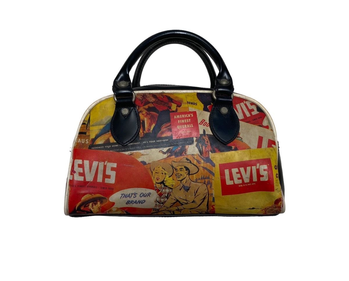 Levi's Vintage Brand Levi’s Saddleman Fullprint Handbag 2000s Size ONE SIZE - 1 Thumbnail