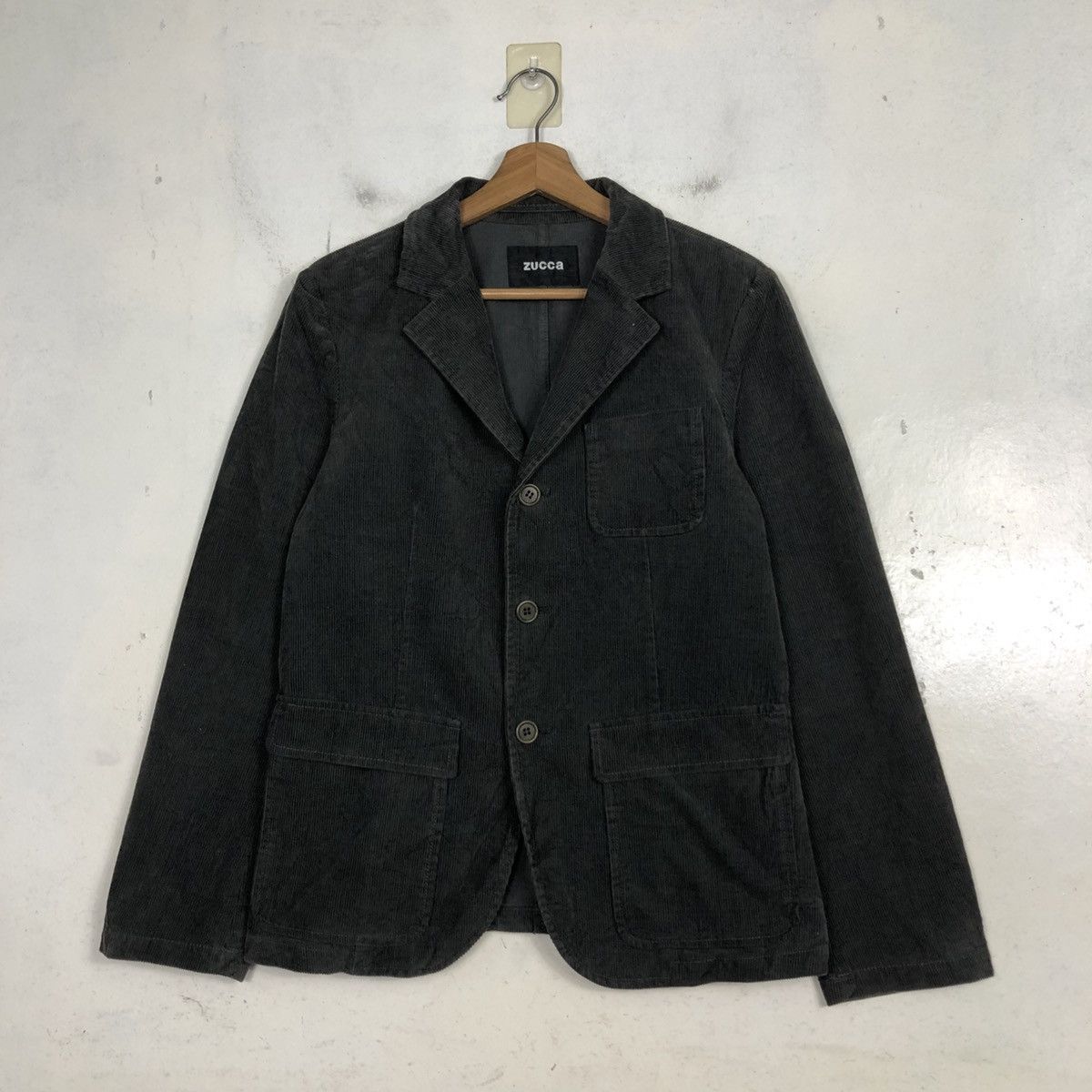 Issey Miyake 💥Vintage Chore Jacket Zucca Corduroy Blazer Size L / US 10 / IT 46 - 3 Thumbnail