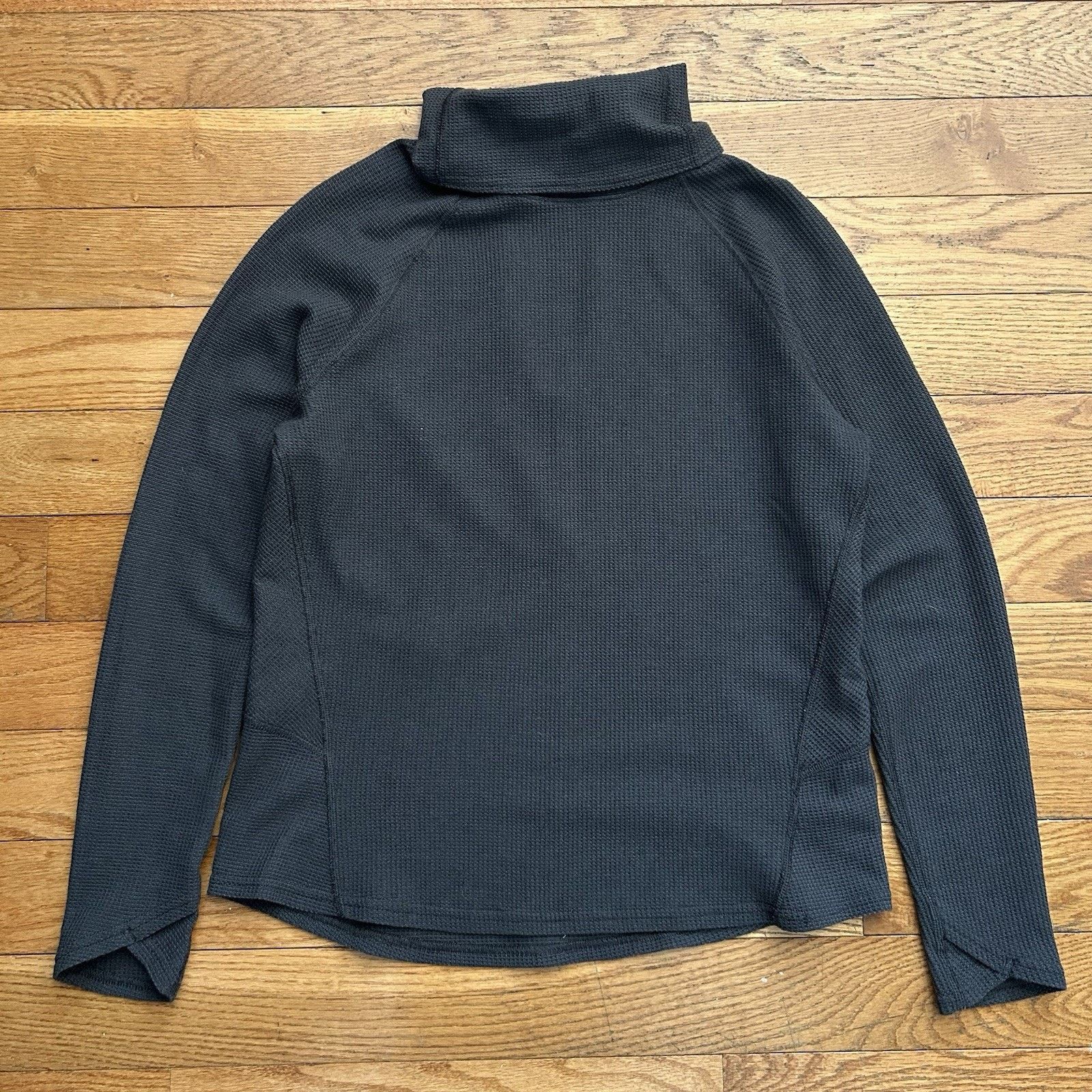Kuhl Petra Turtleneck Waffle Knit Long Sleeve Performance Shirt Size L / US 10 / IT 46 - 1 Thumbnail