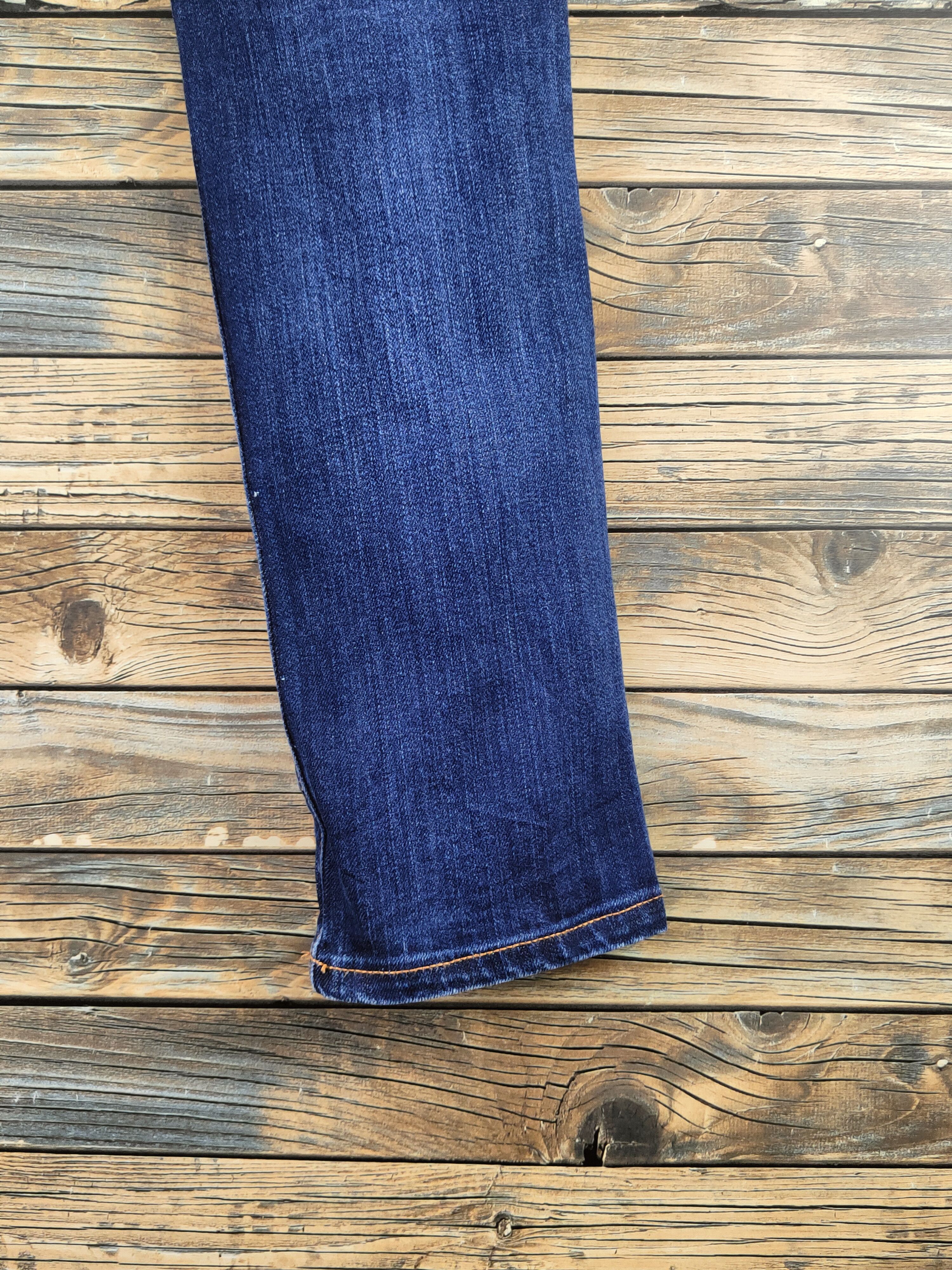Ovadia & Sons Ovadia & Sons Blue Distressed Ripped Jeans #S2913 Size US 31 - 11 Thumbnail