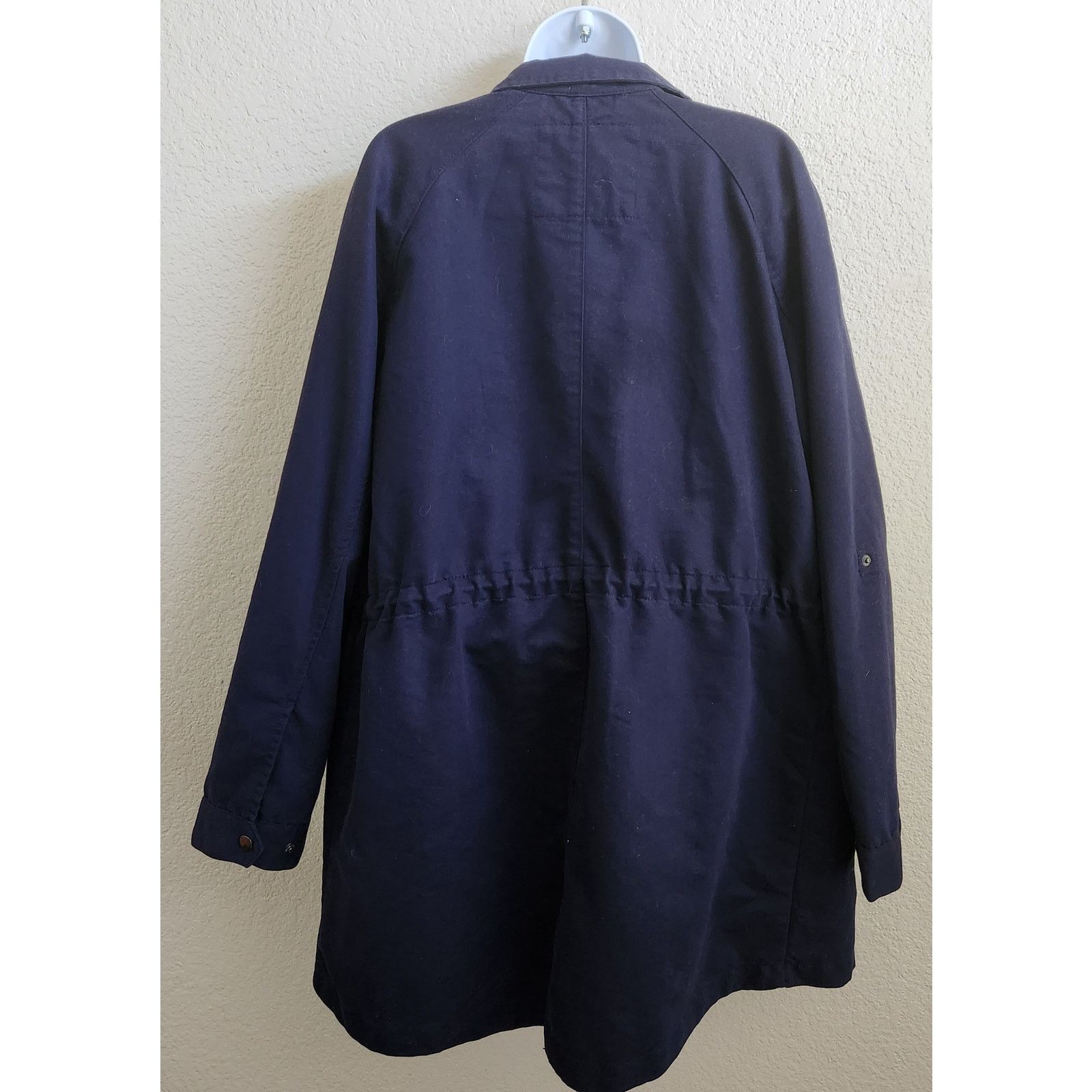 Other A New Day Navy Blue Lightweight Jacket XL Hip Length Size XL / US 12-14 / IT 48-50 - 5 Thumbnail