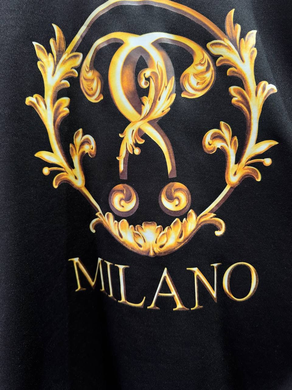 Moschino Moschino Couture Black Logo Print Cotton Sweatshirt Size XL Size US XL / EU 56 / 4 - 6 Thumbnail