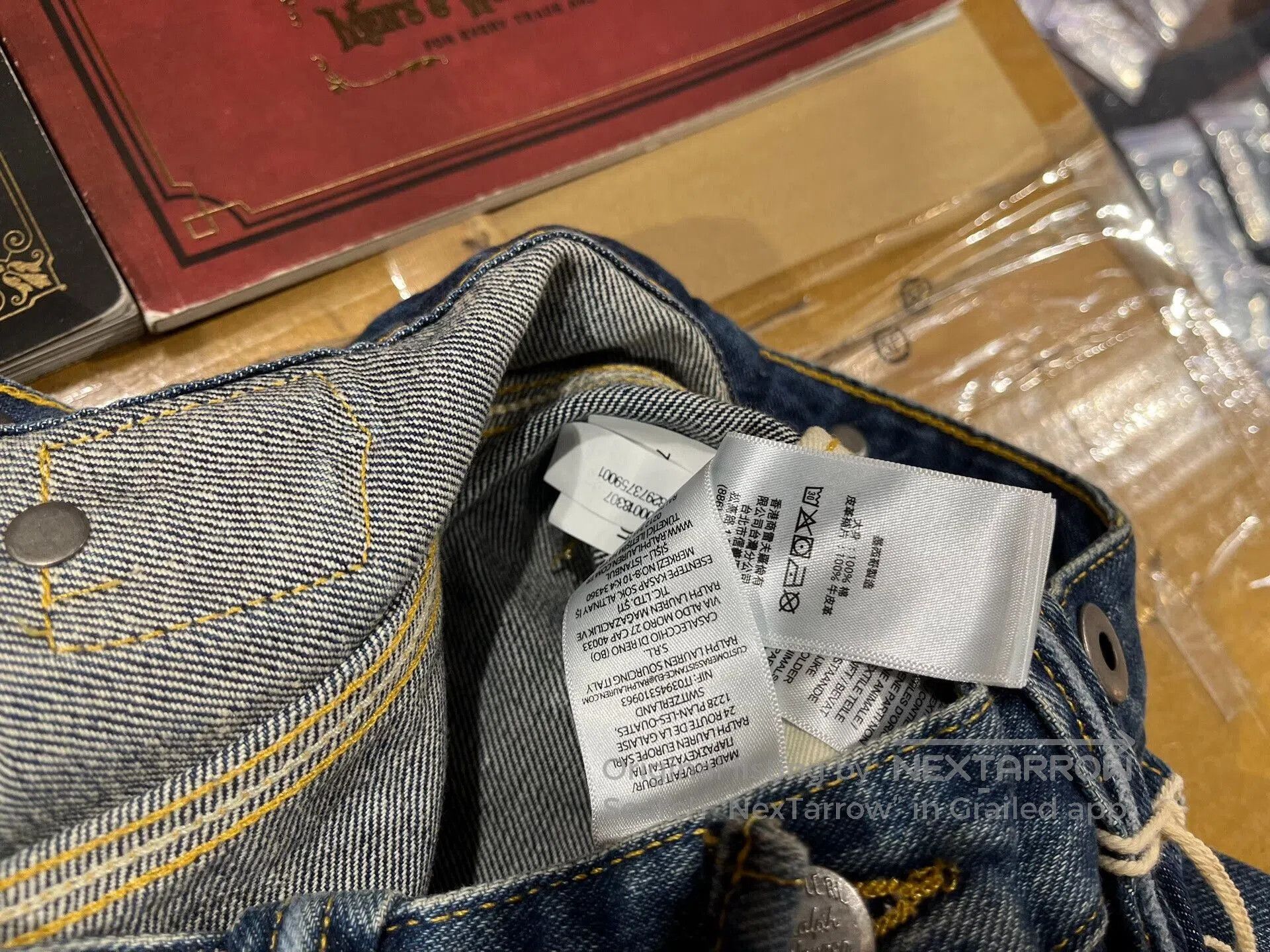 RRL Ralph Lauren RRL Distressed Denim Jeans by Ralph Lauren. Size US 32 / EU 48 - 7 Thumbnail