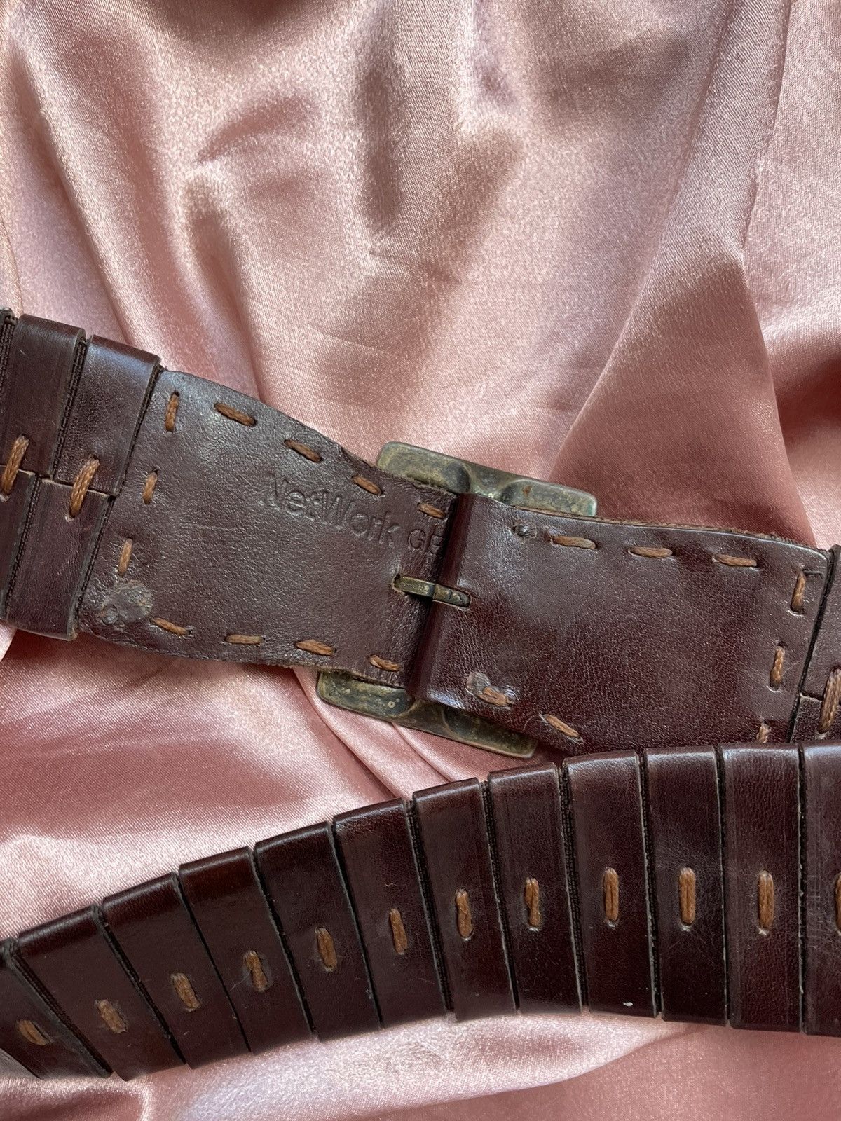 Vintage Network belt Size ONE SIZE - 13 Thumbnail