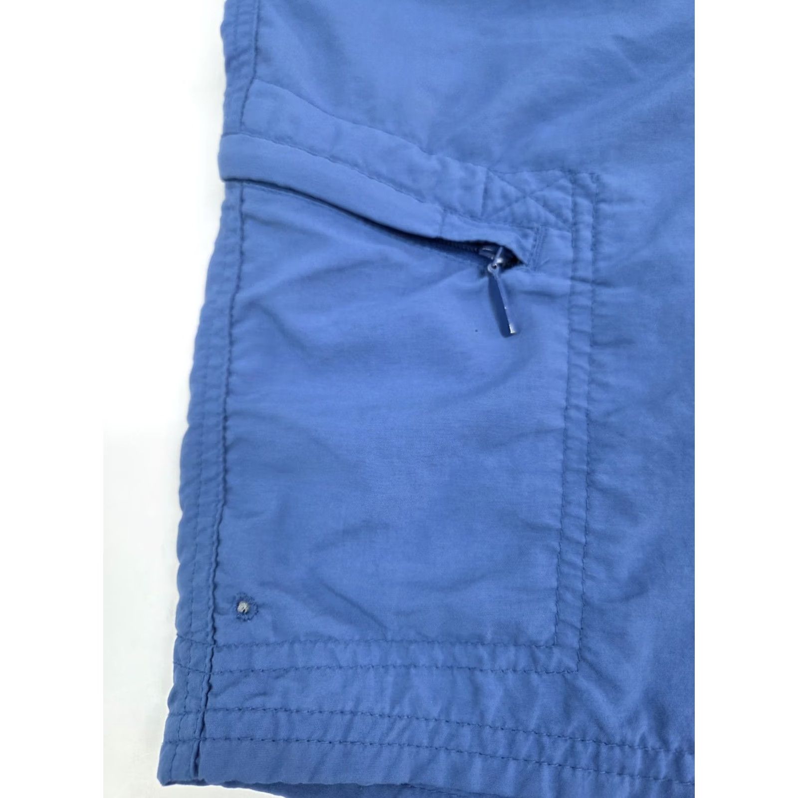 The North Face North Face Mens Belted Lined Cargo Shorts Zipped Pockets Blue XL #8704 Size US 36 / EU 52 - 4 Thumbnail
