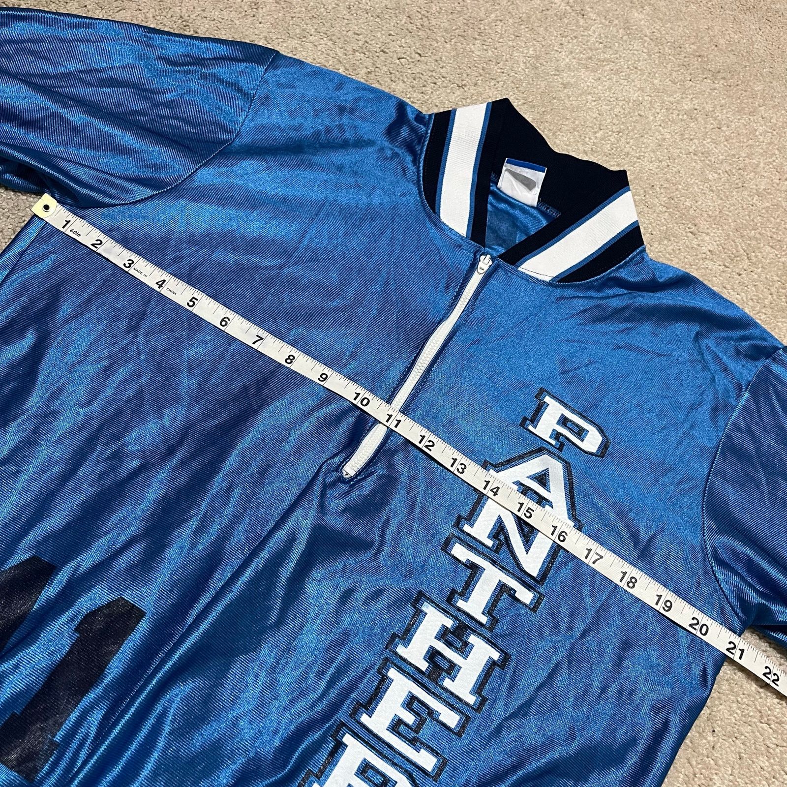 Champion Vintage Champion Carolina Panthers Silk Varsity Jacket M Size US M / EU 48-50 / 2 - 5 Thumbnail