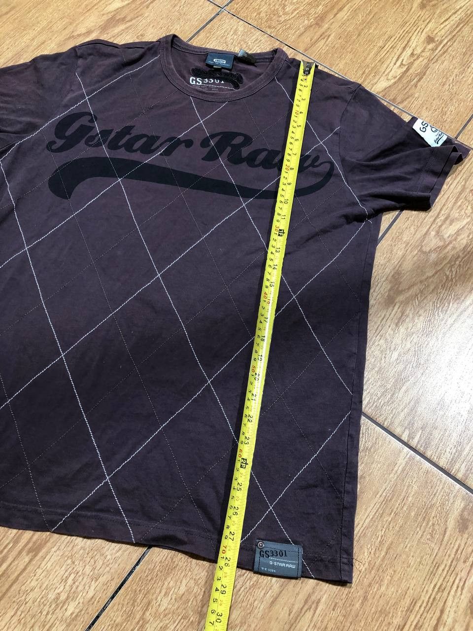 G-Star Vintage T-Shirt big print G-Star Raw logo crazy Y2K Size US XL / EU 56 / 4 - 20 Thumbnail
