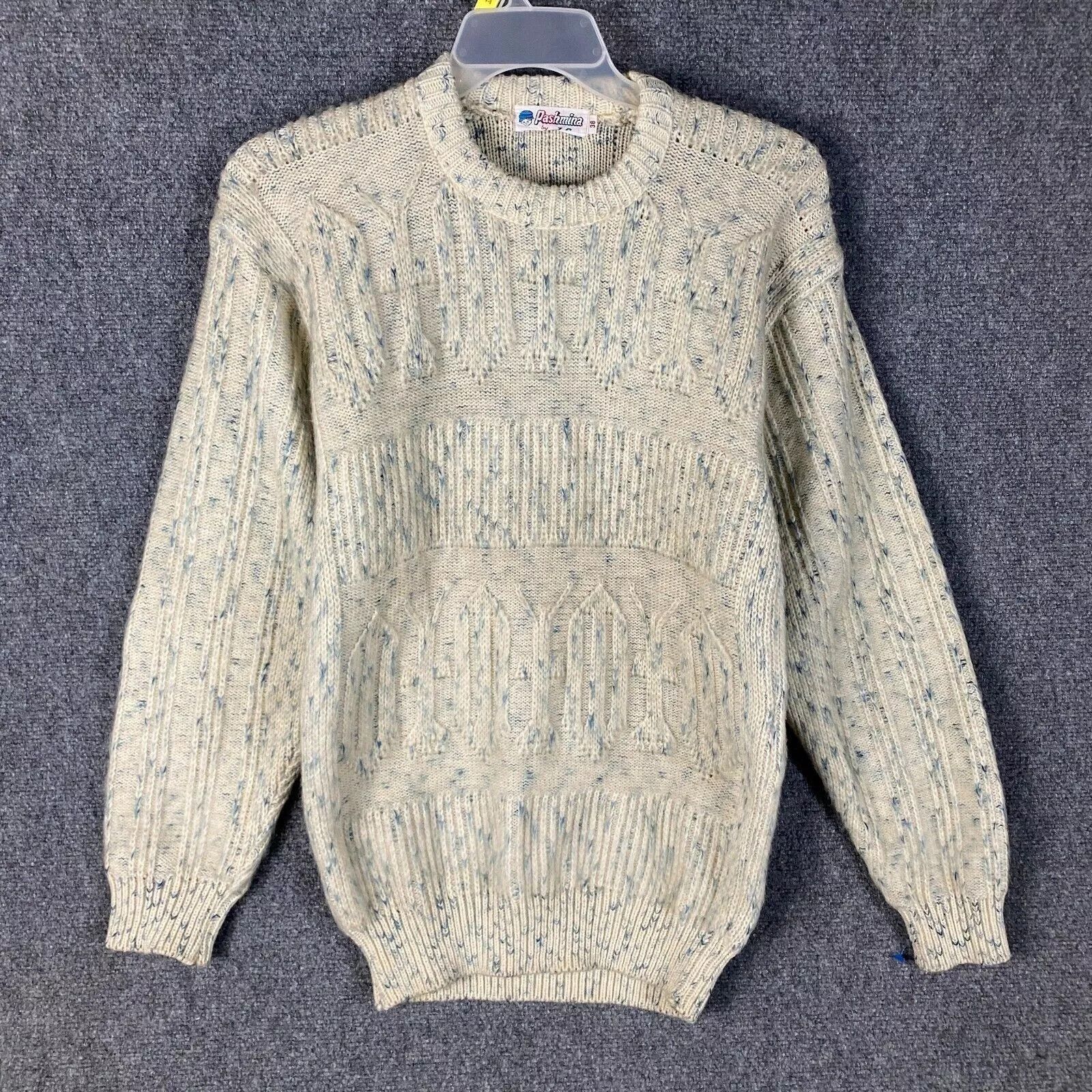 Other Pashmina by J.C. Sweater Size 38 Knit Crew Neck Adults Men's Size US M / EU 48-50 / 2 - 1 Thumbnail