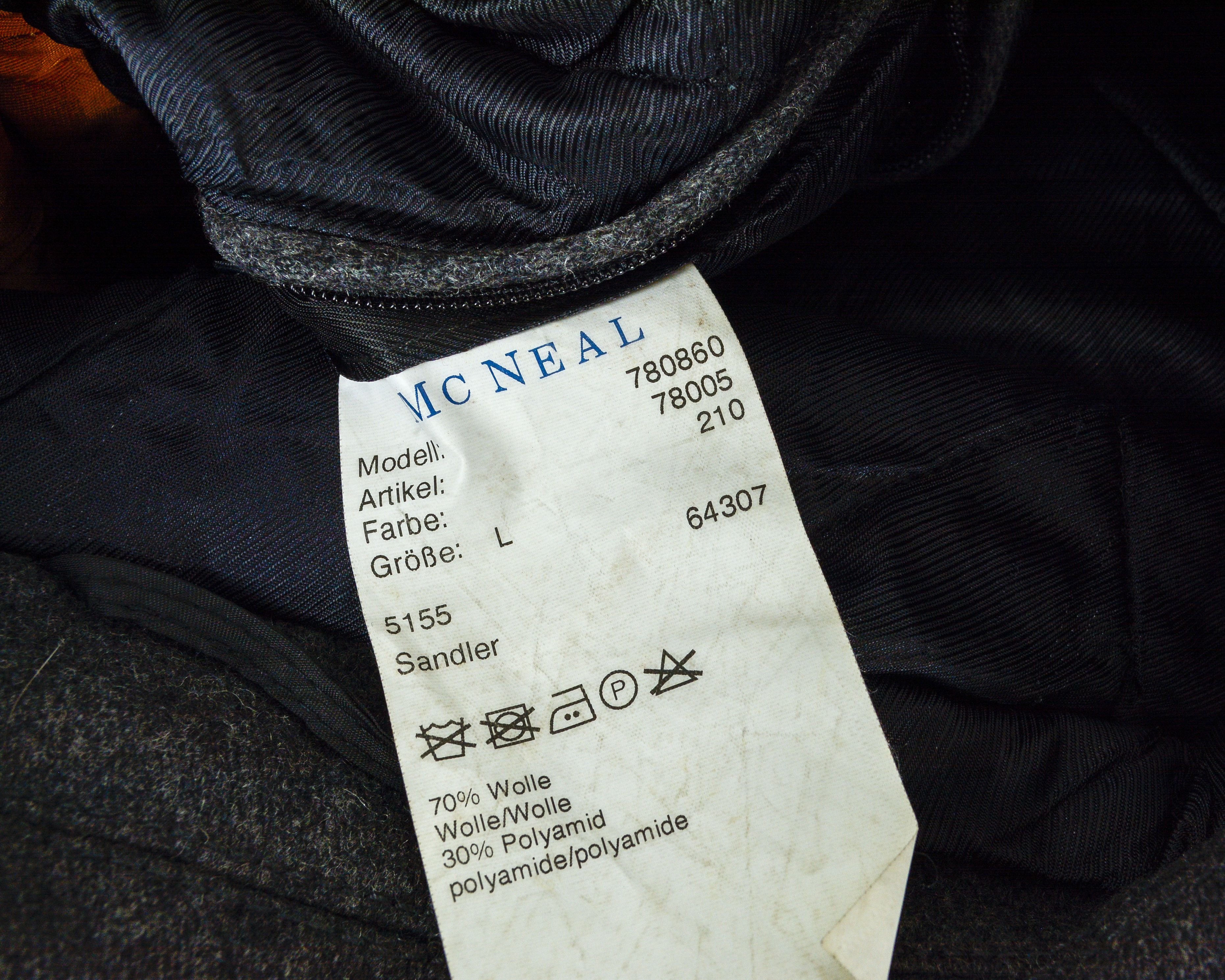 Other MCNEAL UK 42 US Wool Blend Jacket EU 52 L Overcoat Classic Size US L / EU 52-54 / 3 - 5 Thumbnail