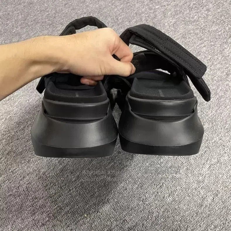 Rick Owens Rick Owens Black Platform Sandals. Size US 10 / EU 43 - 4 Thumbnail