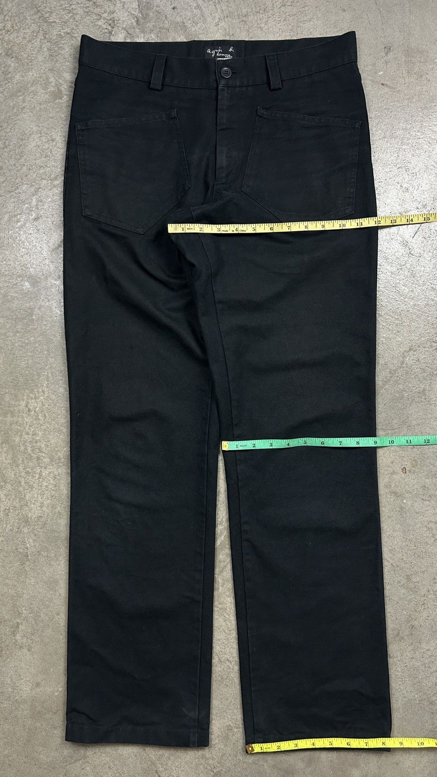 agnes b. agnes b black luxury pants Size US 32 / EU 48 - 10 Thumbnail