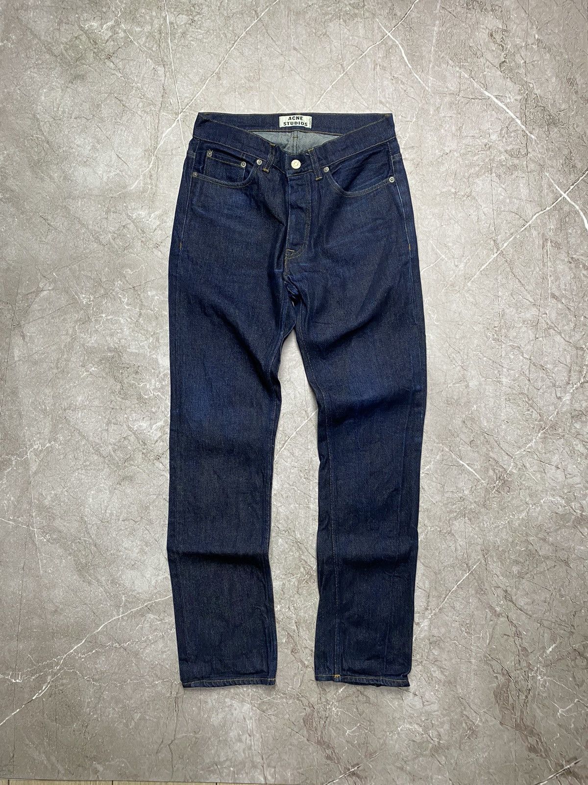 Acne Studios Acne Studios Navy Jeans Pants Size 31/32 Size US 31 - 1 Thumbnail