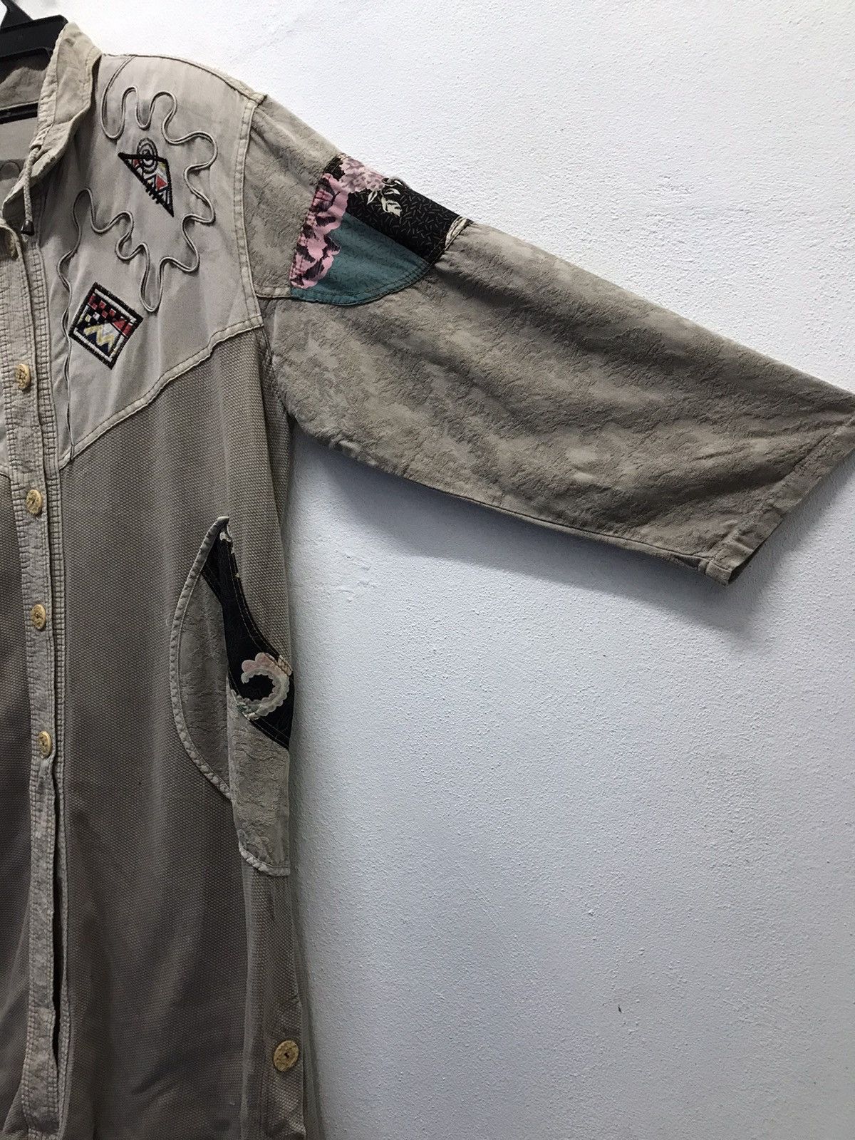 Japanese Brand × Vintage Vintage Japanese Brand Long Jacket Size US XL / EU 56 / 4 - 4 Thumbnail