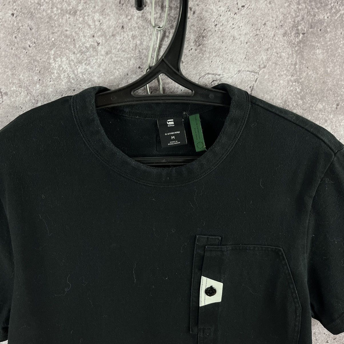 G-Star G-Star Raw T-Shirt Utility Pocket Logo Street Style Size M Size US M / EU 48-50 / 2 - 2 Thumbnail