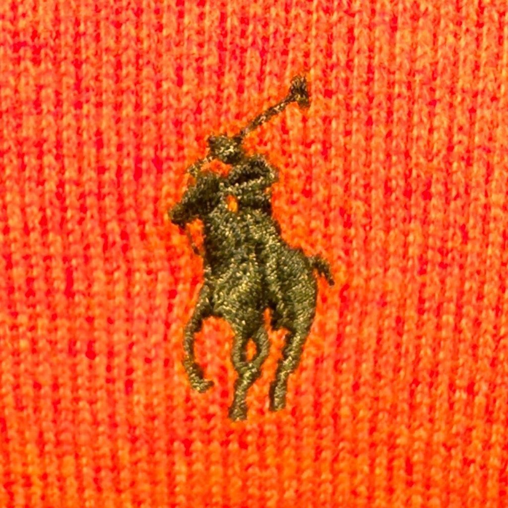 Polo Ralph Lauren Polo Ralph Lauren University Orange Estate Rib 1/4 Zip Sweat Size US M / EU 48-50 / 2 - 3 Thumbnail