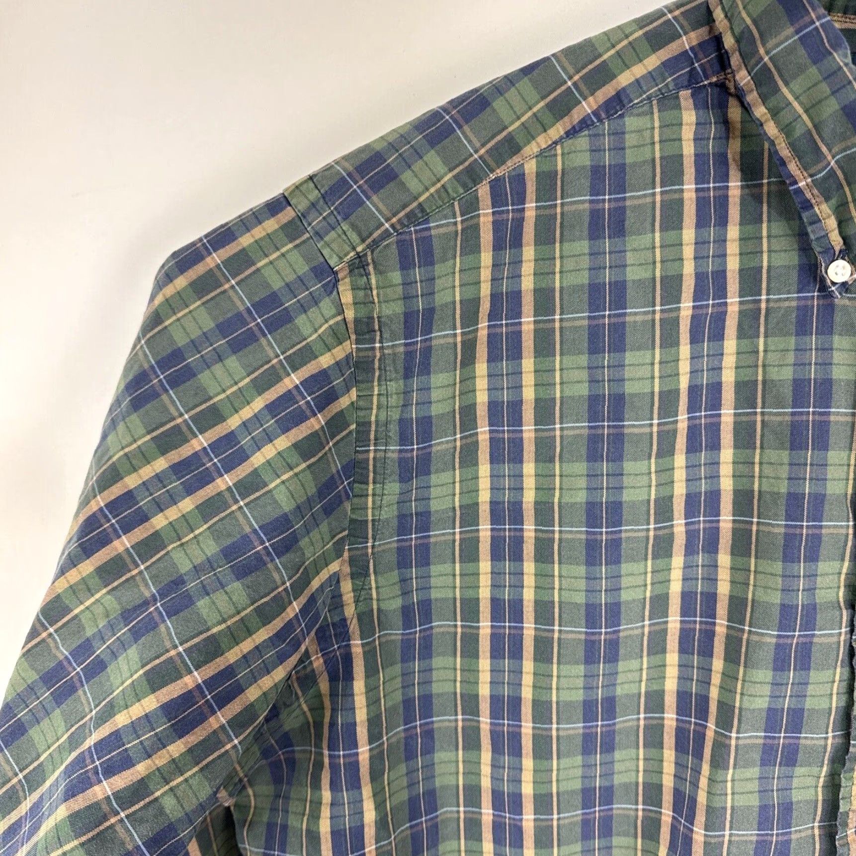 Polo Ralph Lauren VINTAGE Polo Ralph Lauren Male Classic Fit Shirt XL Plaid Long Sleeve Button-Up Shirts Size US XL / EU 56 / 4 - 4 Thumbnail