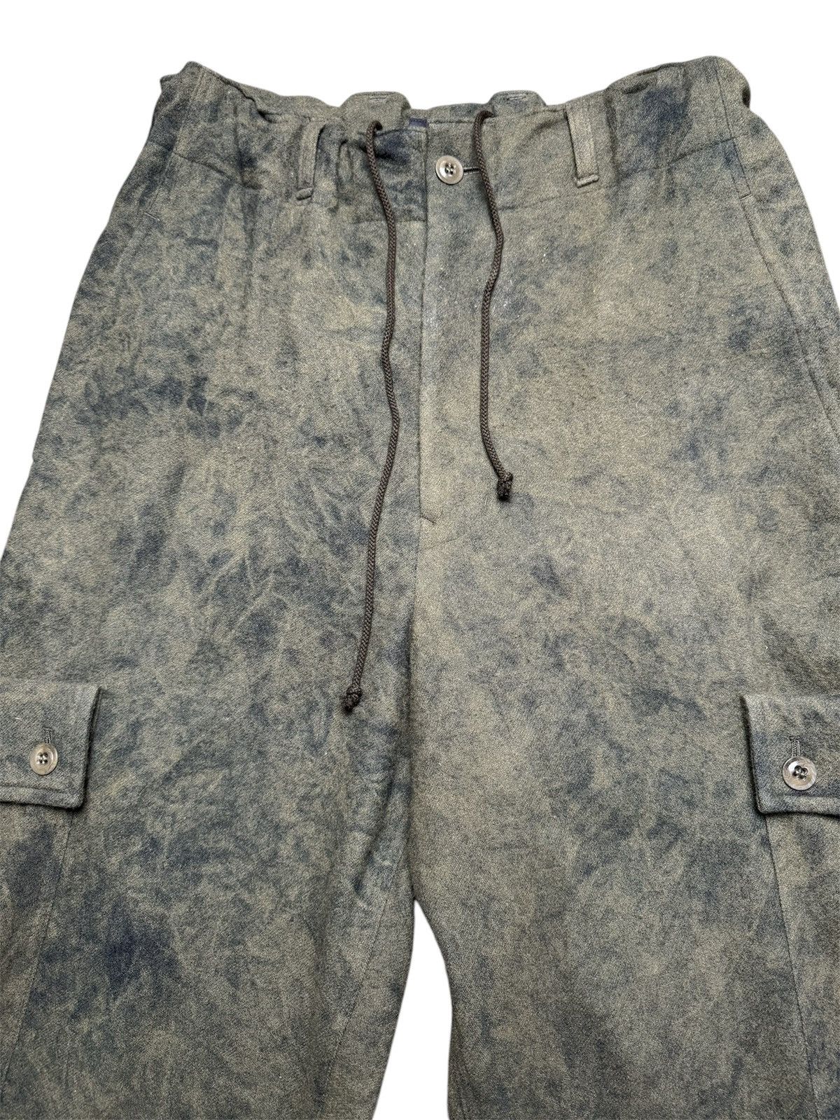 Japanese Brand × Y's × Yohji Yamamoto Y’s Yohji Yamamoto Wool Cargo Pants Size US 35 - 2 Thumbnail