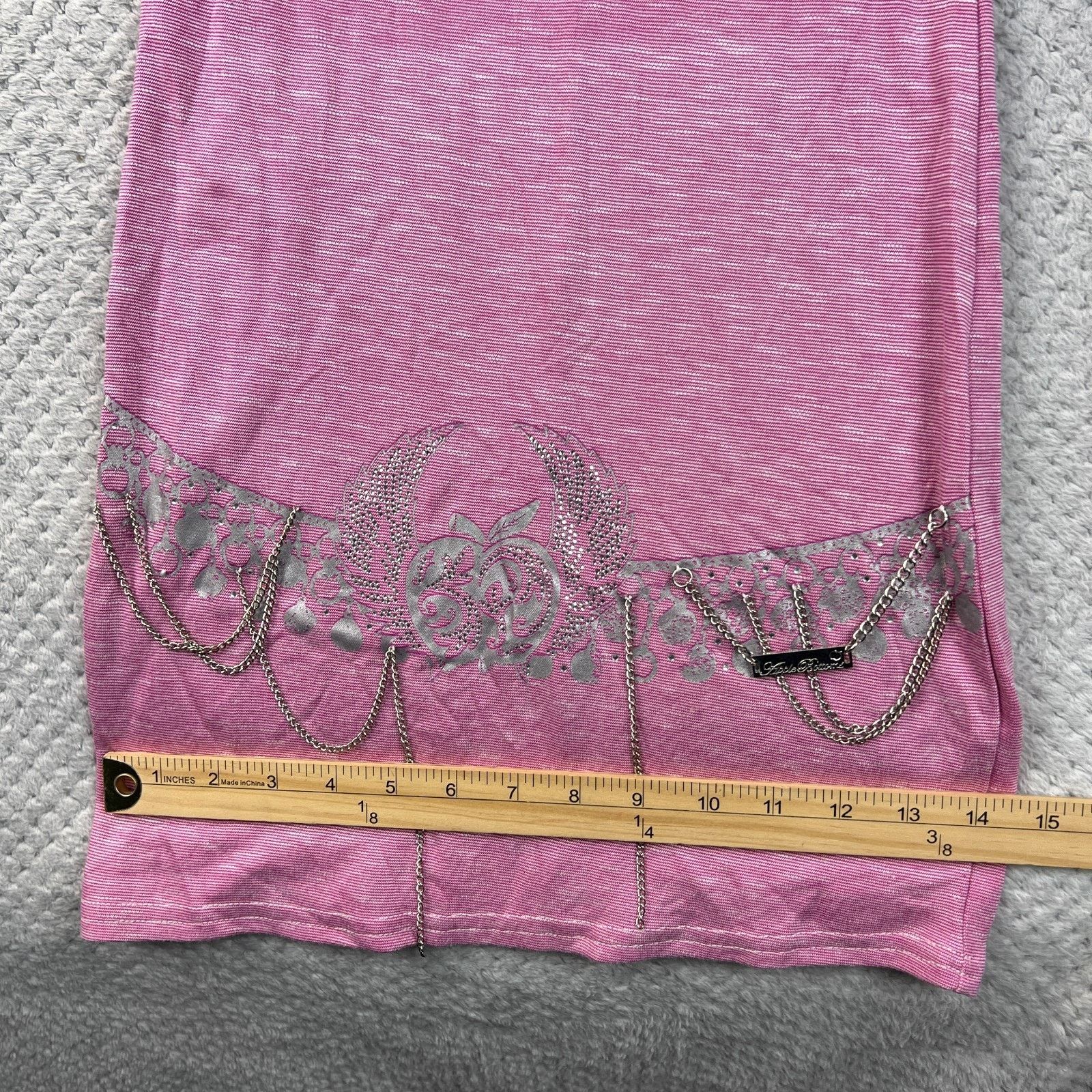 Other Vintage Apple Bottom Bodycon Med Dress Cold Shoulder Y2K Size M / US 6-8 / IT 42-44 - 8 Thumbnail