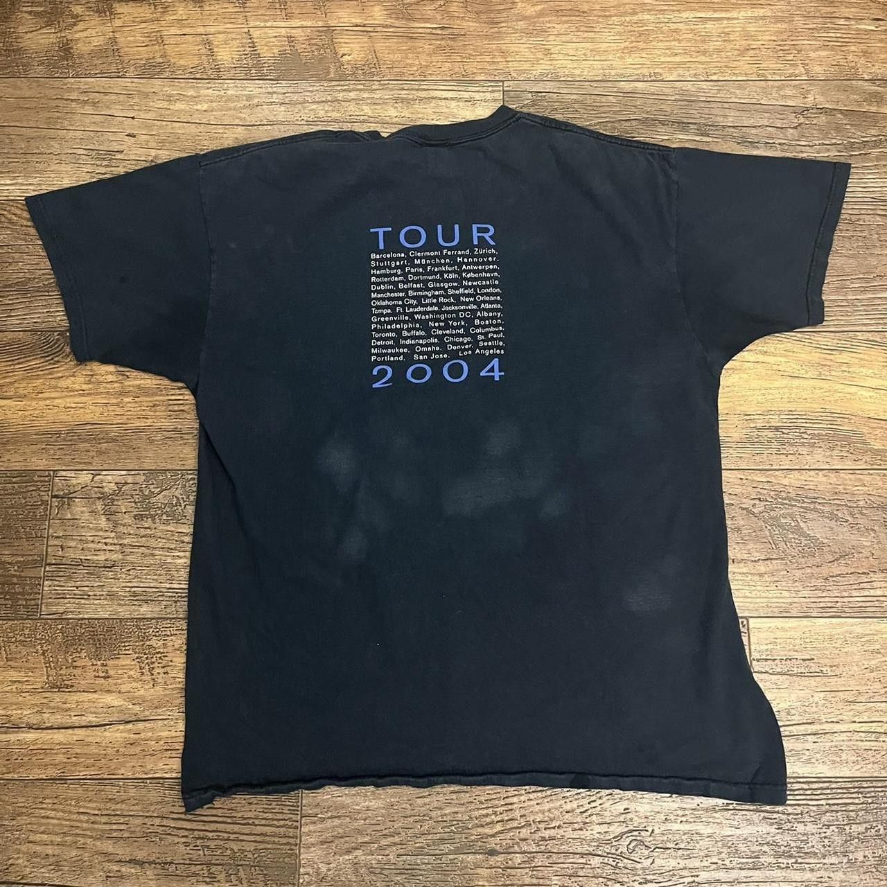 Vintage 2004 Eric Clapton Tour T-Shirt Size US XL / EU 56 / 4 - 2 Thumbnail