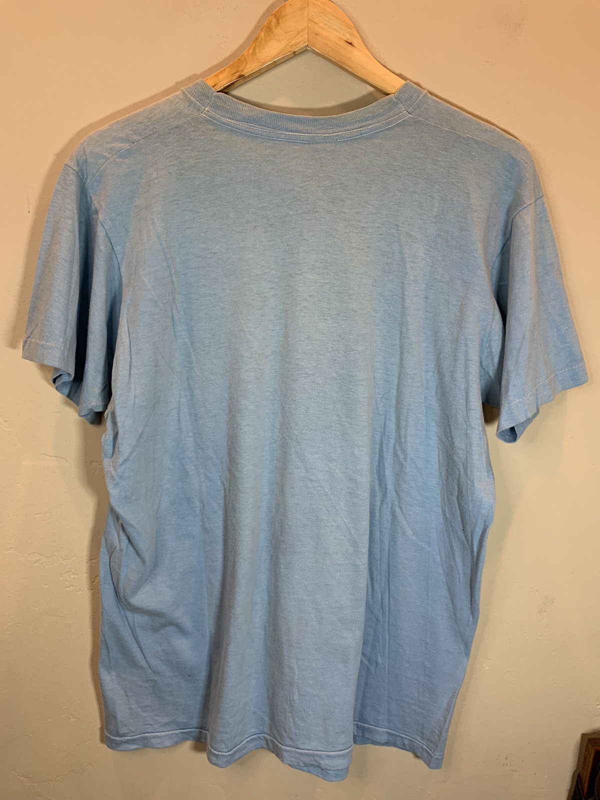 Band Tees × Vintage *RARE* Vintage 1981 Eric Clapton Single Stitch Tour T-Shirt Size US L / EU 52-54 / 3 - 6 Thumbnail