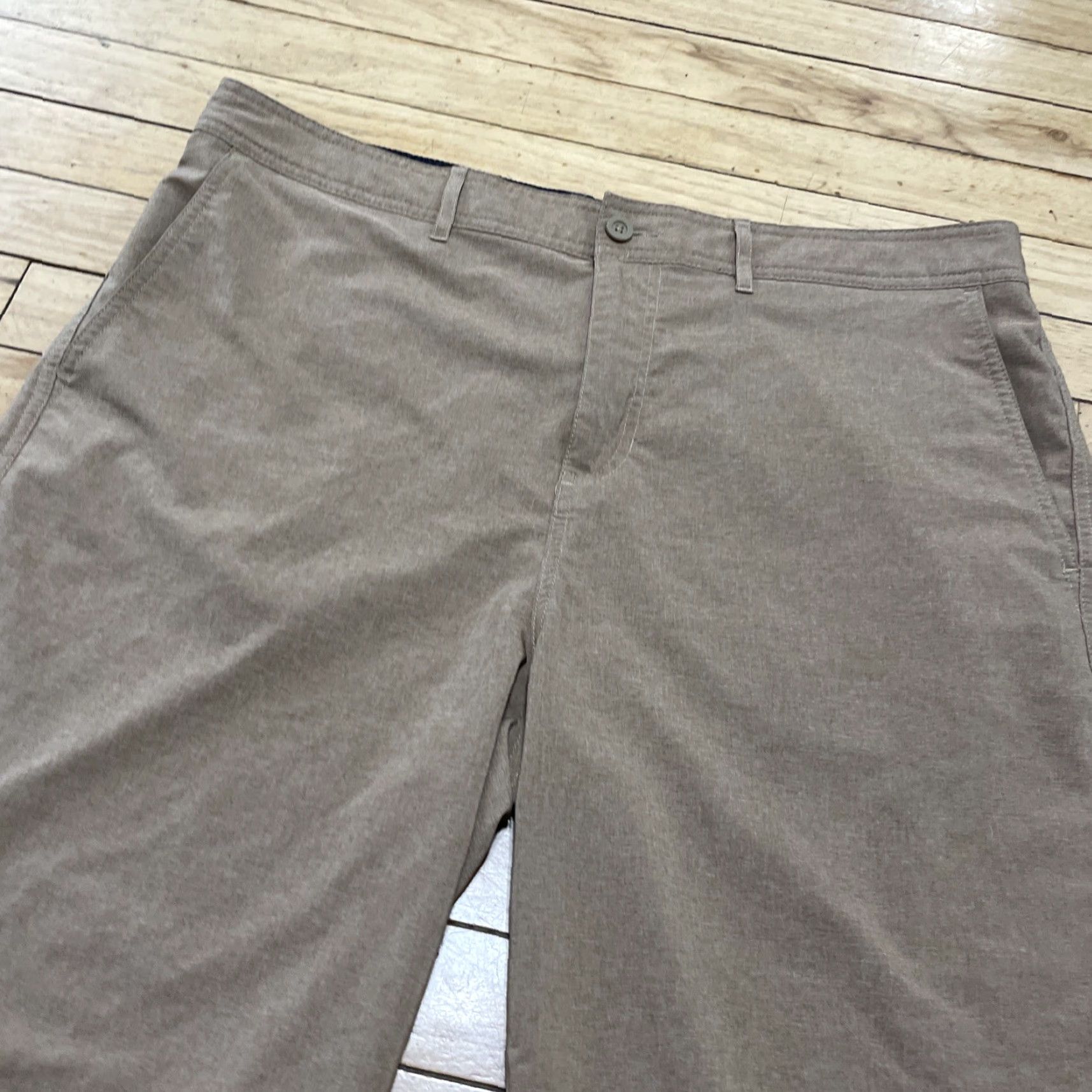 Vintage Goodfellow & Co Active Hybrid Swim Shorts Men 38 Stretch Old Money Brown capsule Size US 38 / EU 54 - 3 Thumbnail